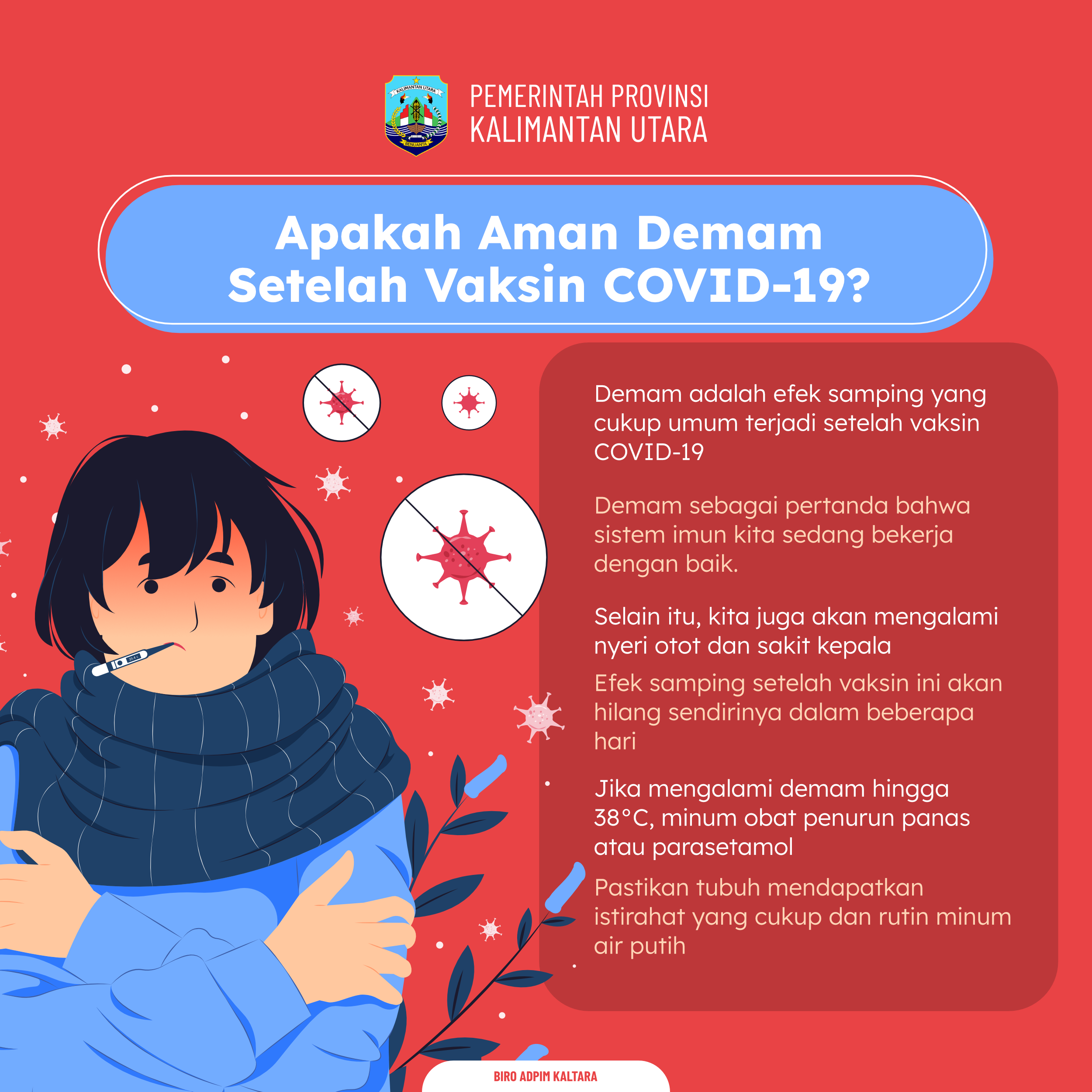 Demam Pasca Vaksin COVID-19