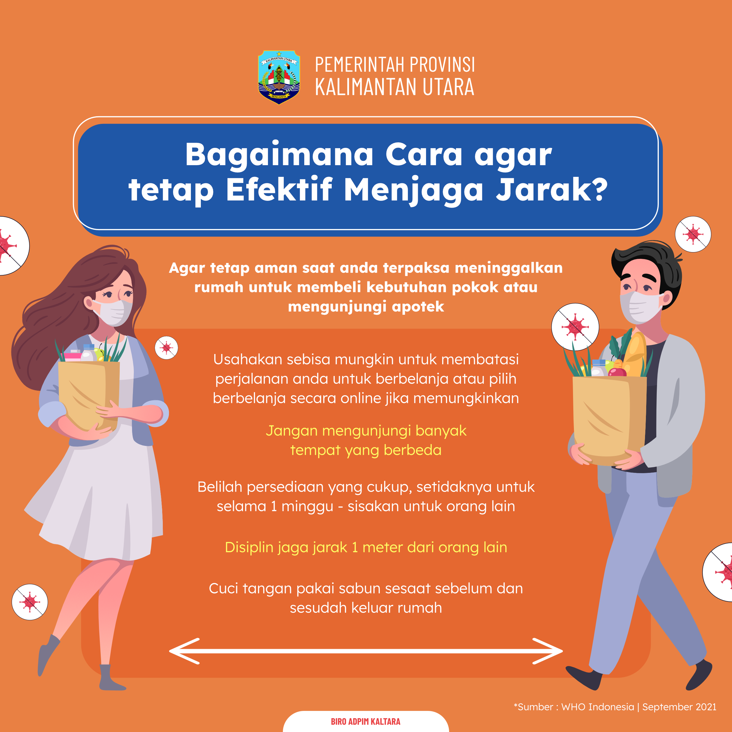Cara Agar Efektif Menjaga Jarak