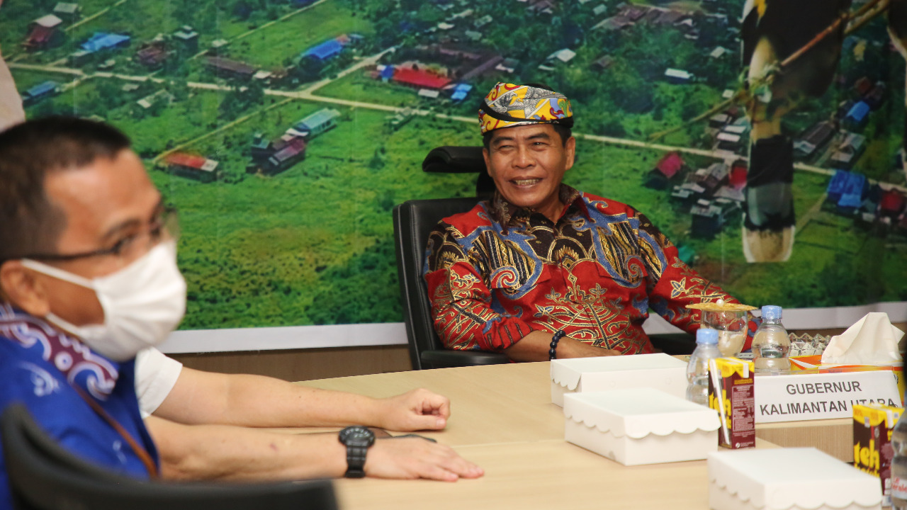 Terima Silaturahmi IPSS Kaltara, Gubernur Zainal Bahas Pengembangan Food Estate