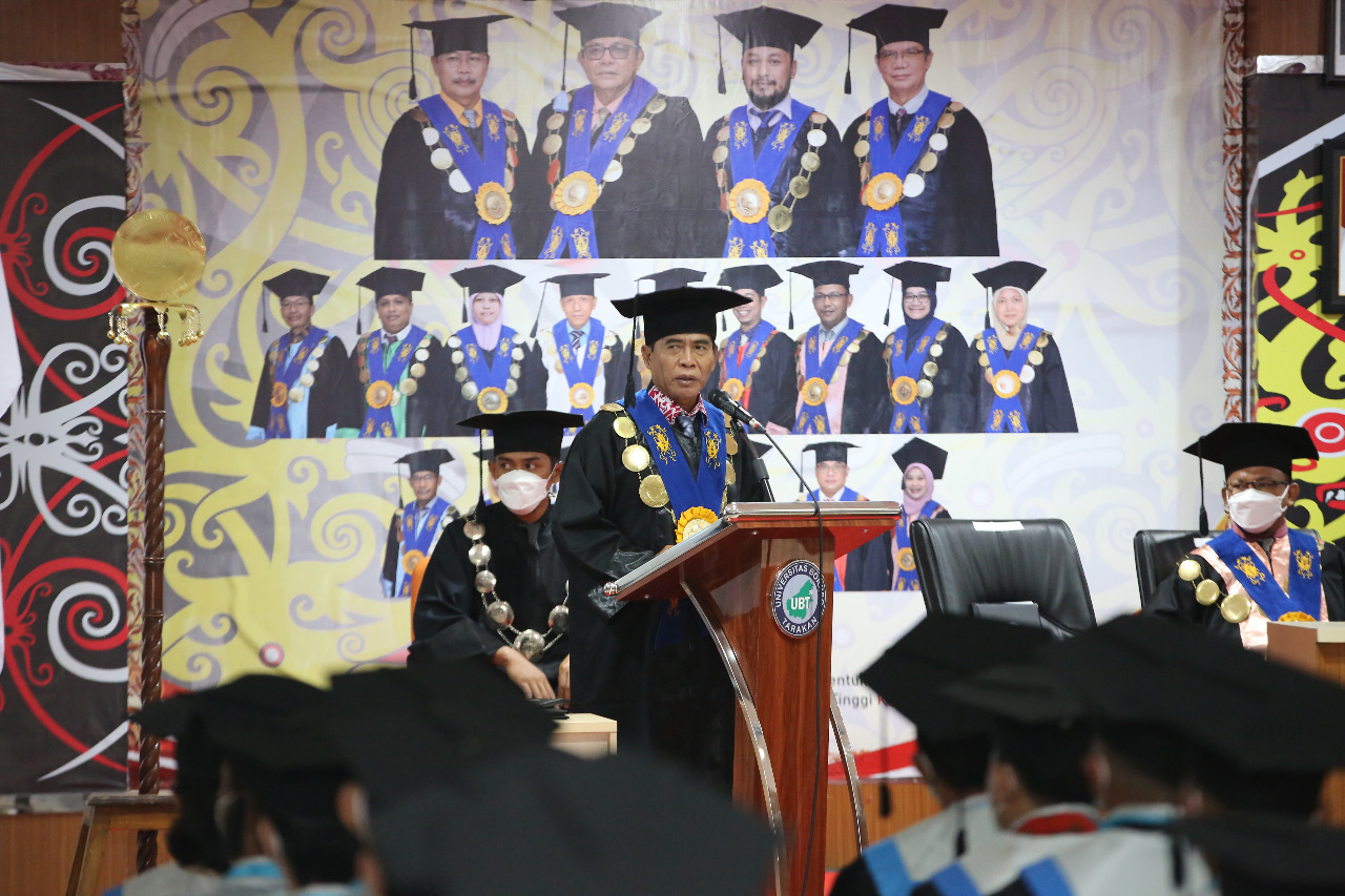 Wisuda XXIX UBT Tarakan, Begini Pesan Gubernur Zainal