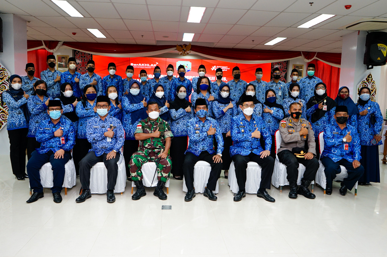 776 ASN Mengambil Sumpah Janji, Gubernur : Harus Amanah Sebagai Abdi Masyarakat