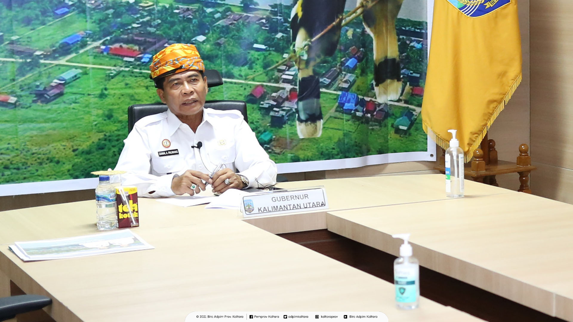 Sambut Hari Nusantara, Gubernur Jadi Narasumber Pusriskan KKP RI