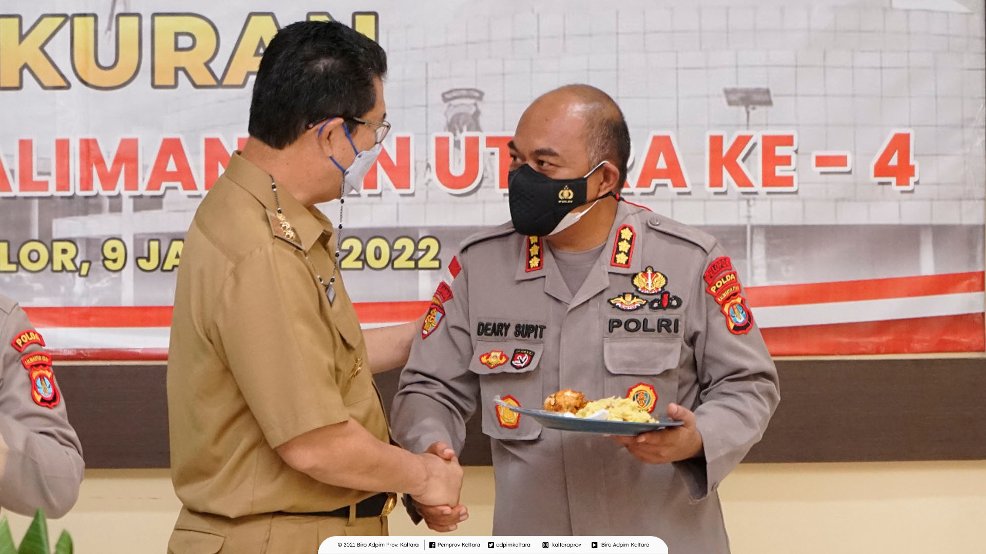 HUT ke-4 Polda Kaltara, Wagub: Terima Kasih Kaltara Aman dan Tertib