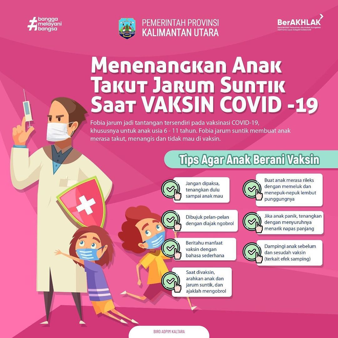 Menenangkan Anak Takut Jarum Suntik