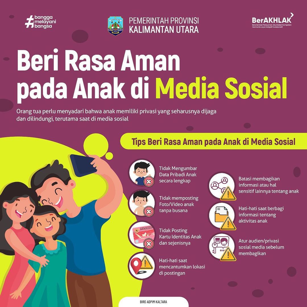 Beri Rasa Aman pada Anak di Medsos