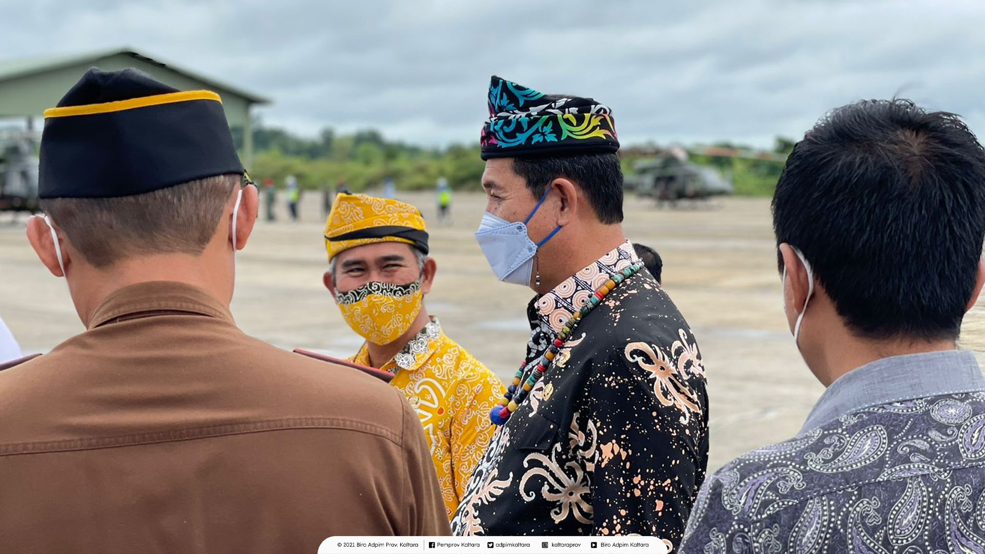 Kunker Kaltara, KSAD Jenderal TNI Dudung Temui Wagub