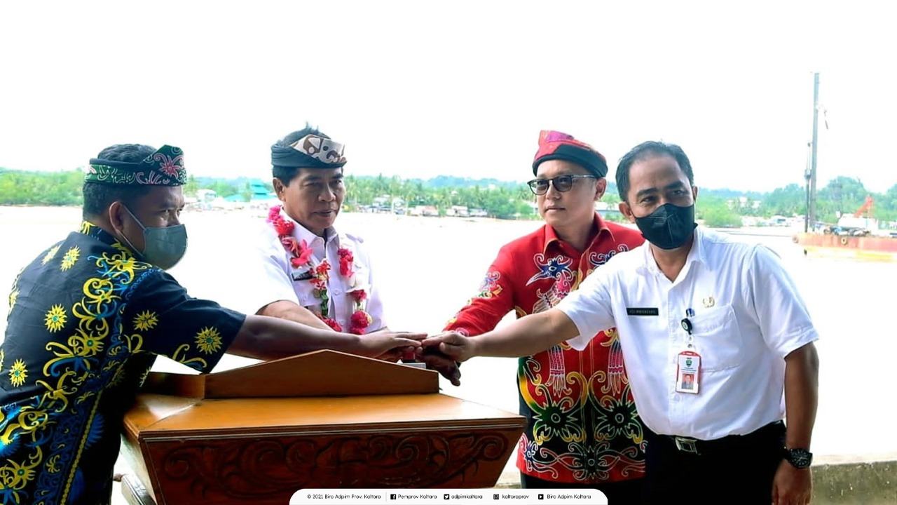 6 Tahun Penantian, Pelabuhan Bunyu Bisa Dipakai 2023