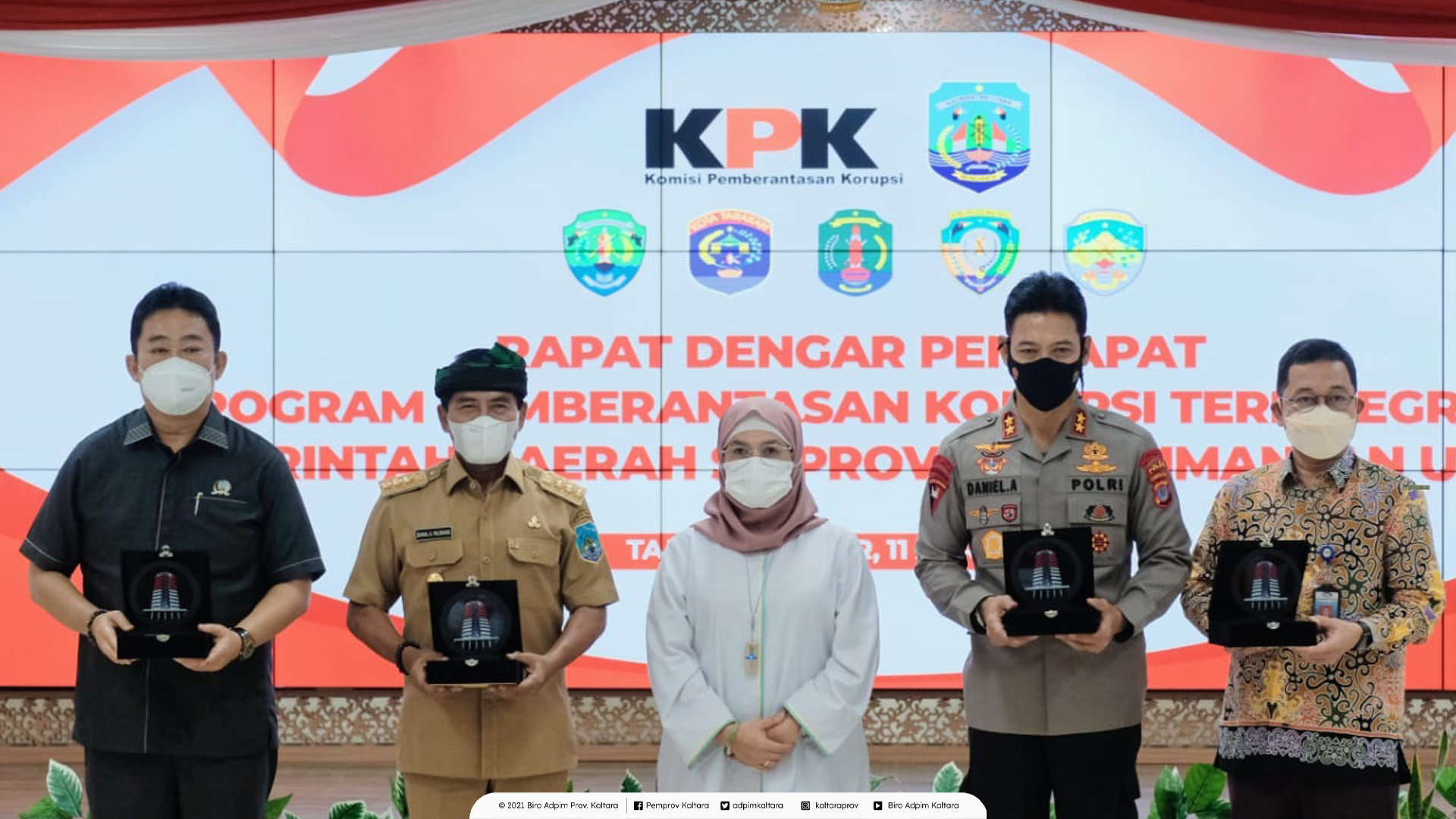 Rakor Pemberantasan Korupsi di Tanjung Selor Dihadiri Pimpinan KPK