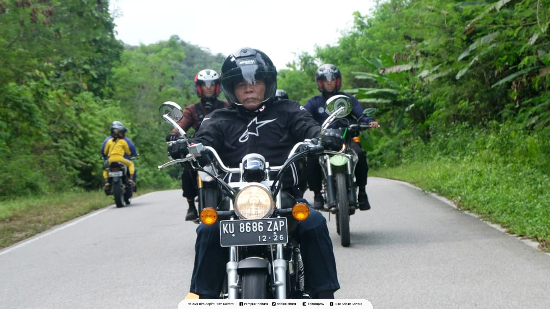 Hari ke-12 Bulan Suci, Gubernur Zainal Safari Ramadan Sambil Touring