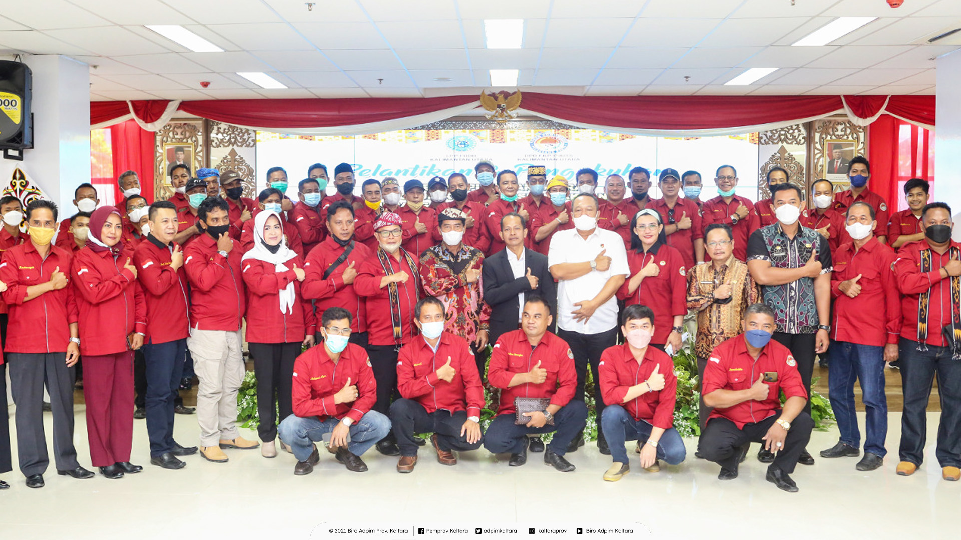 Lantik DPD FKP-PJUTS, Gubernur Mau Kaltara ‘Terang-benderang’