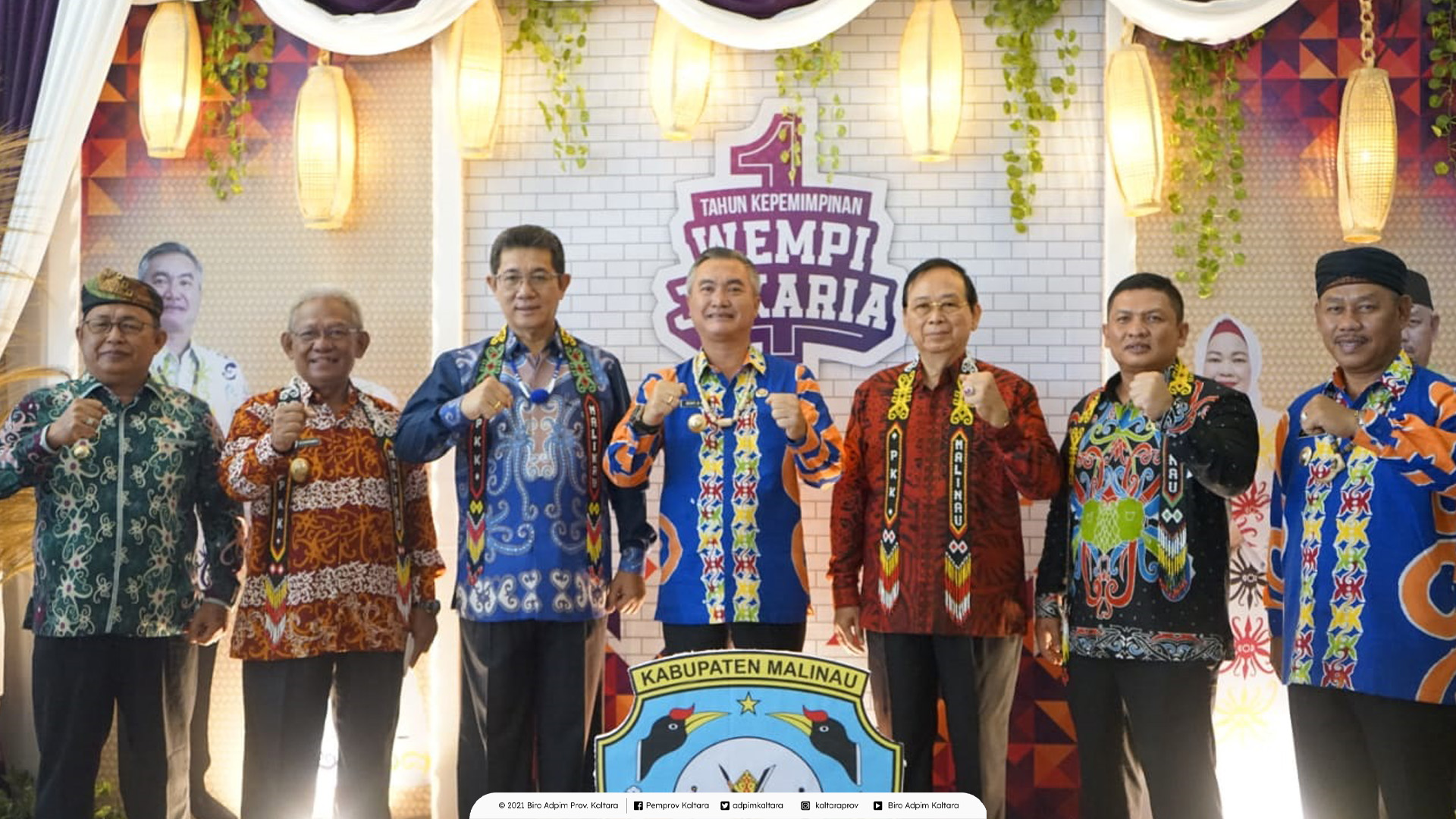 Hadiri Perayaan 1 Tahun Wempi-Jakaria, Yansen TP Minta Perkuat Daya Beli Produk Lokal