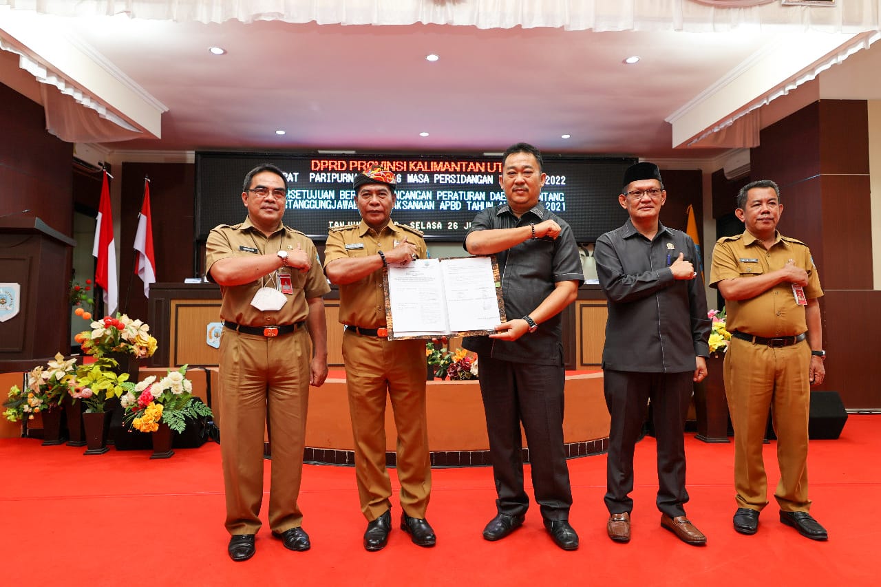 Pertanggungjawaban APBD 2021 Disetujui Legislatif, Gubernur: Segera Lapor ke Kemendagri