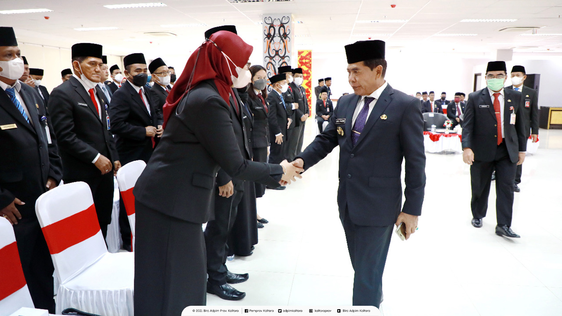 Lantik 106 Pejabat Administrasi, Gubernur Zainal Minta ASN Manfaatkan Kemajuan Digital