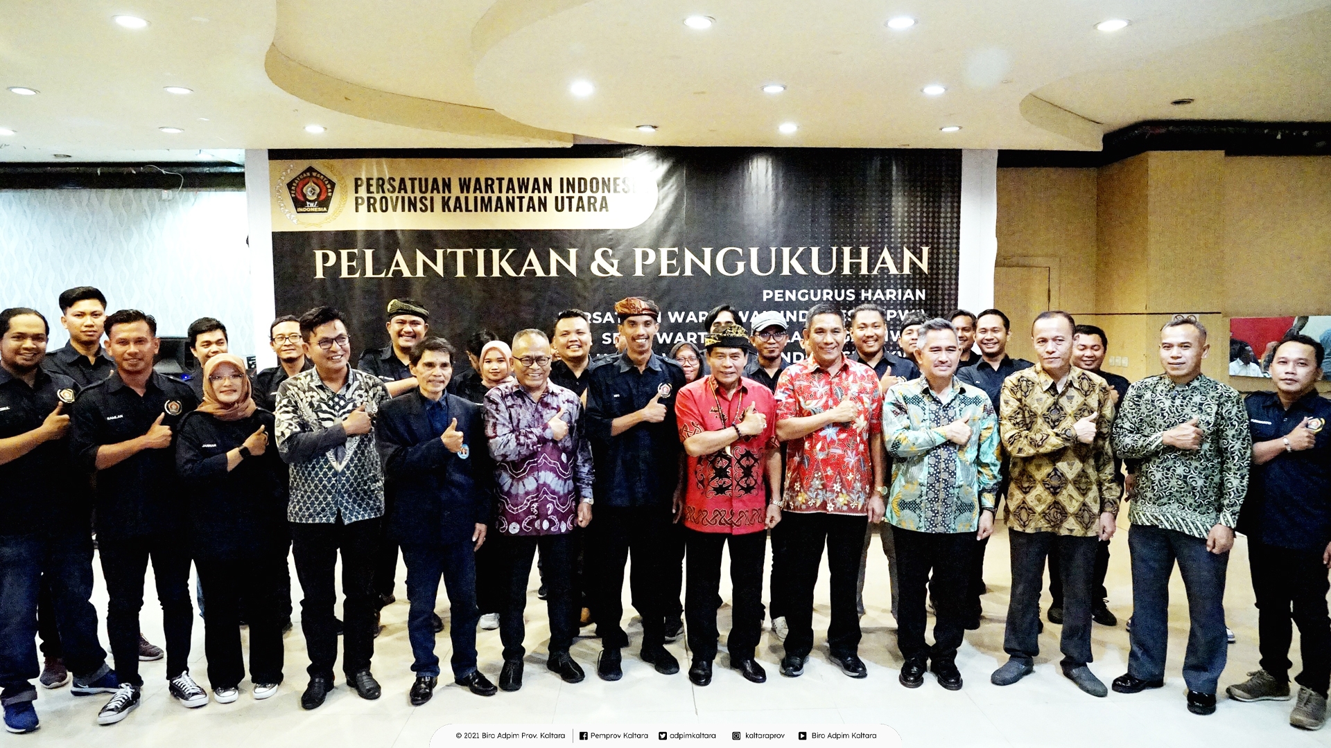 Gubernur Dorong Pers di Kaltara Sehat dan Berwibawa