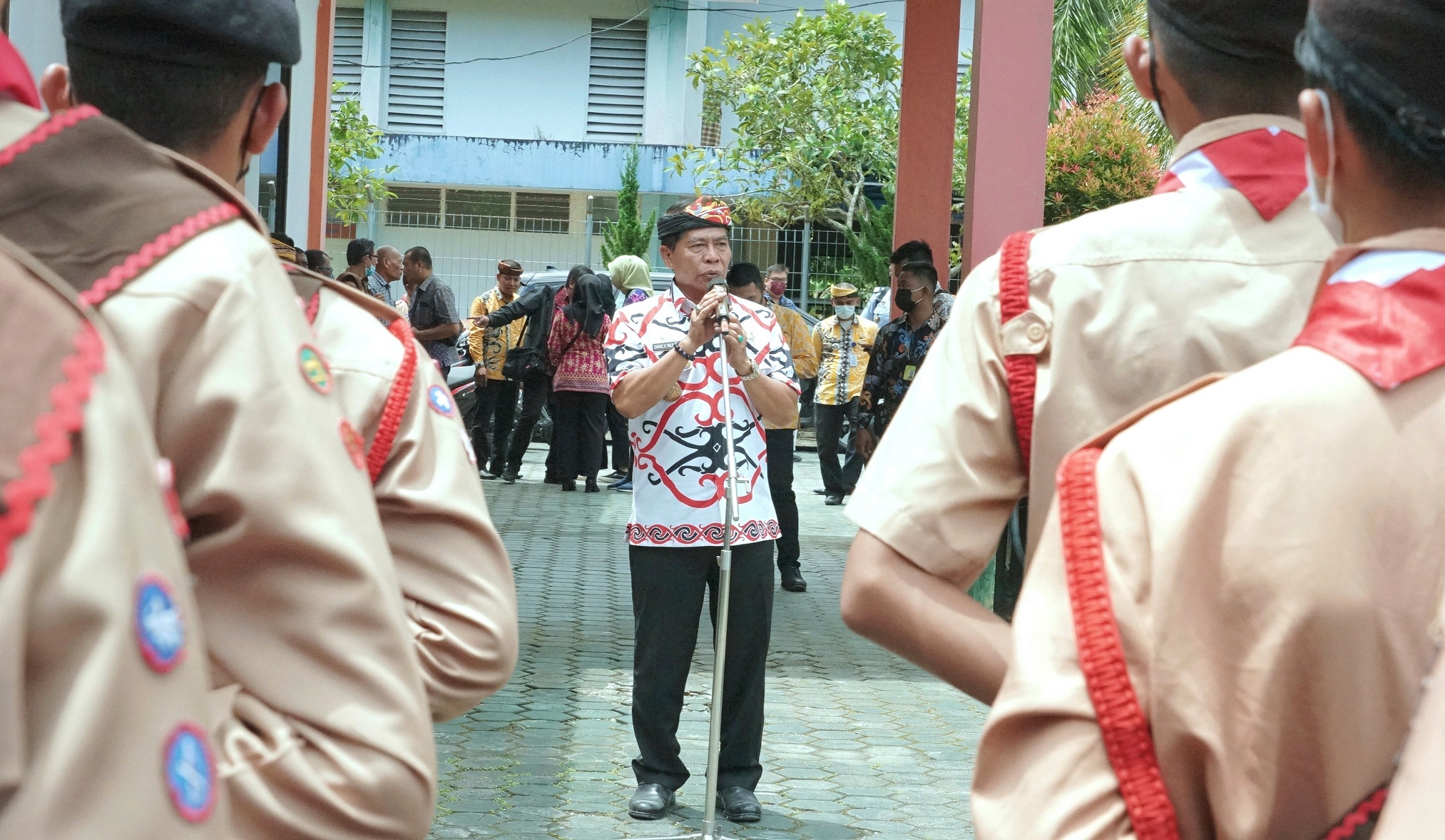 Kwarda Pramuka Kaltara Ikut Jambore Nasional di Cibubur, Ini Pesan Gubernur