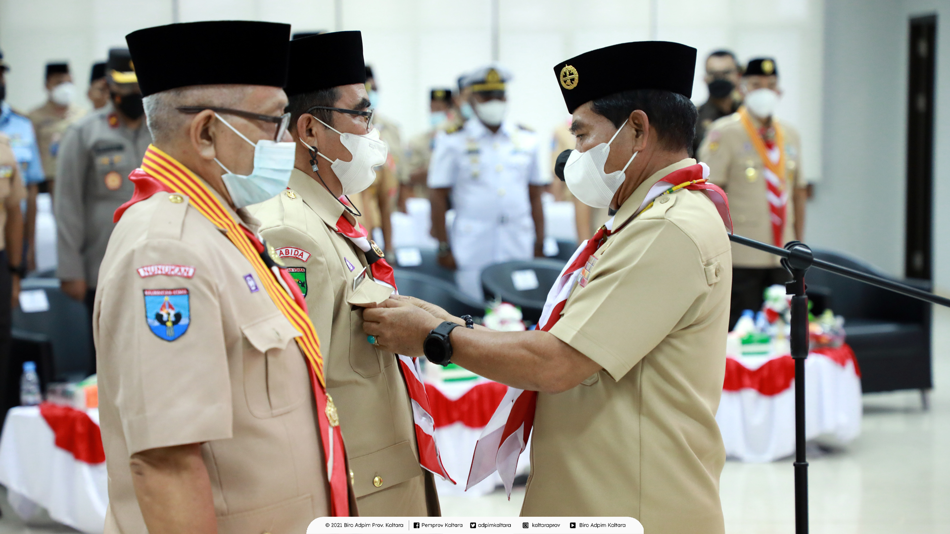 Kwarda Gerakan Pramuka memiliki peran strategis dalam memastikan nilai kebangsaan pada generasi muda di perbatasan tidak luntur.