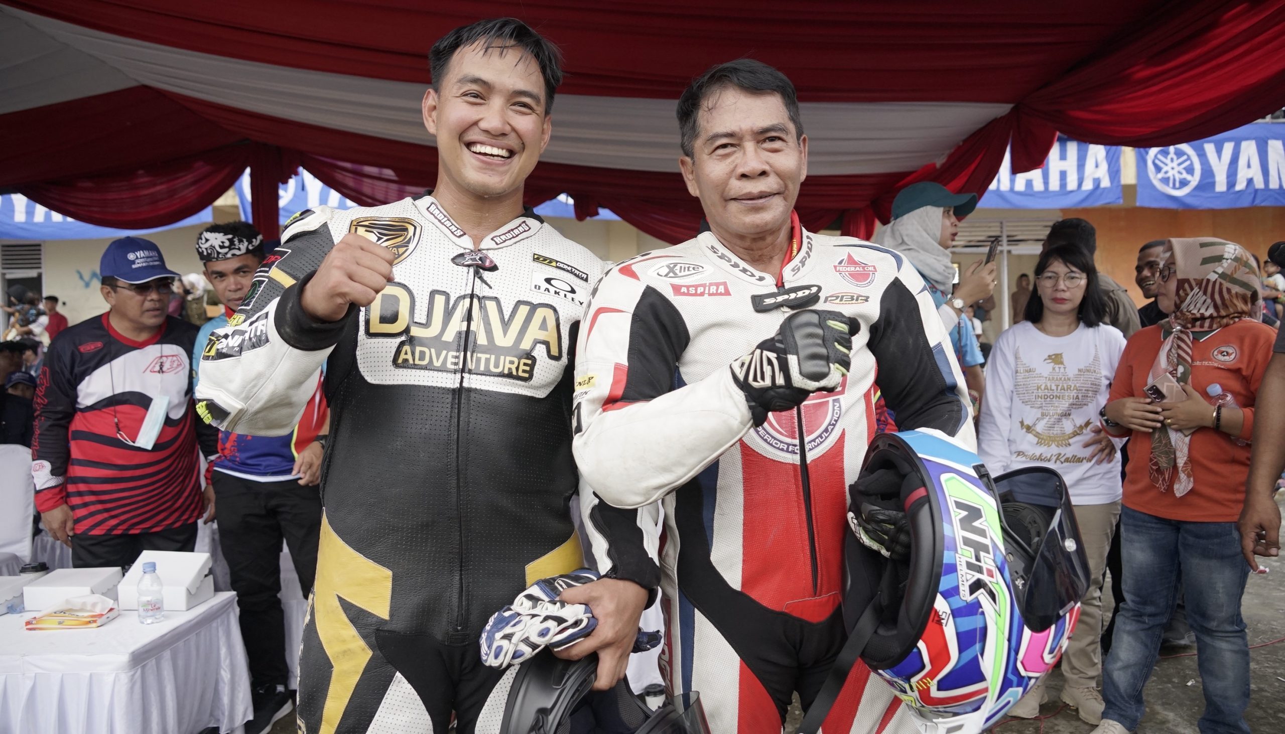 Gubernur Zainal dan Doni Tata Ramaikan Kejurnas Road Race Gubernur Cup 2022