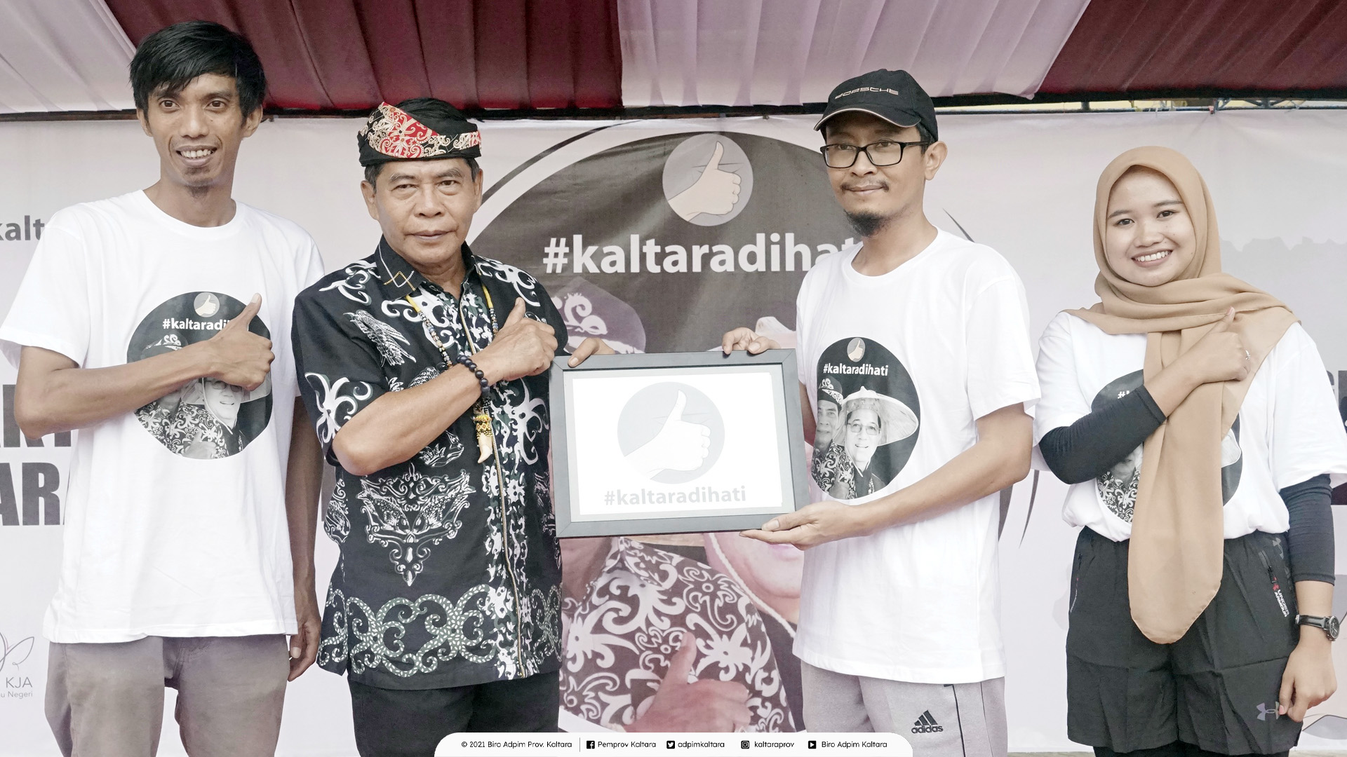 Gubernur Kaltara Zainal A Paliwang mengukuhkan komunitas Kaltara di Hati