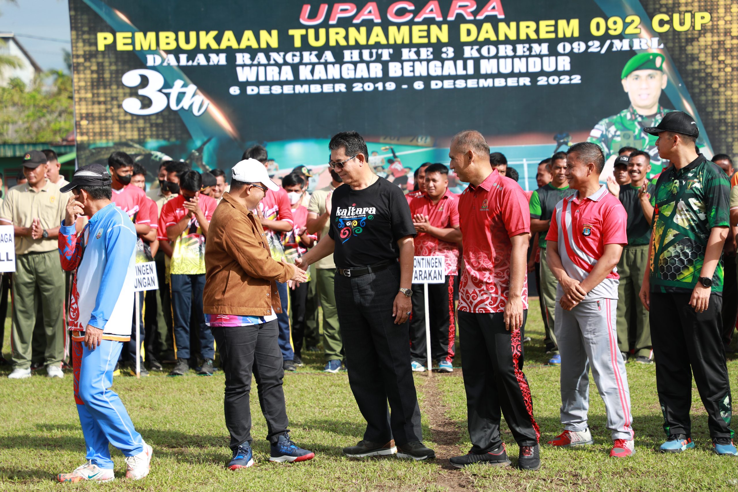 Wagub Hadiri Pembukaan Turnamen Danrem 092/Maharajalila Cup