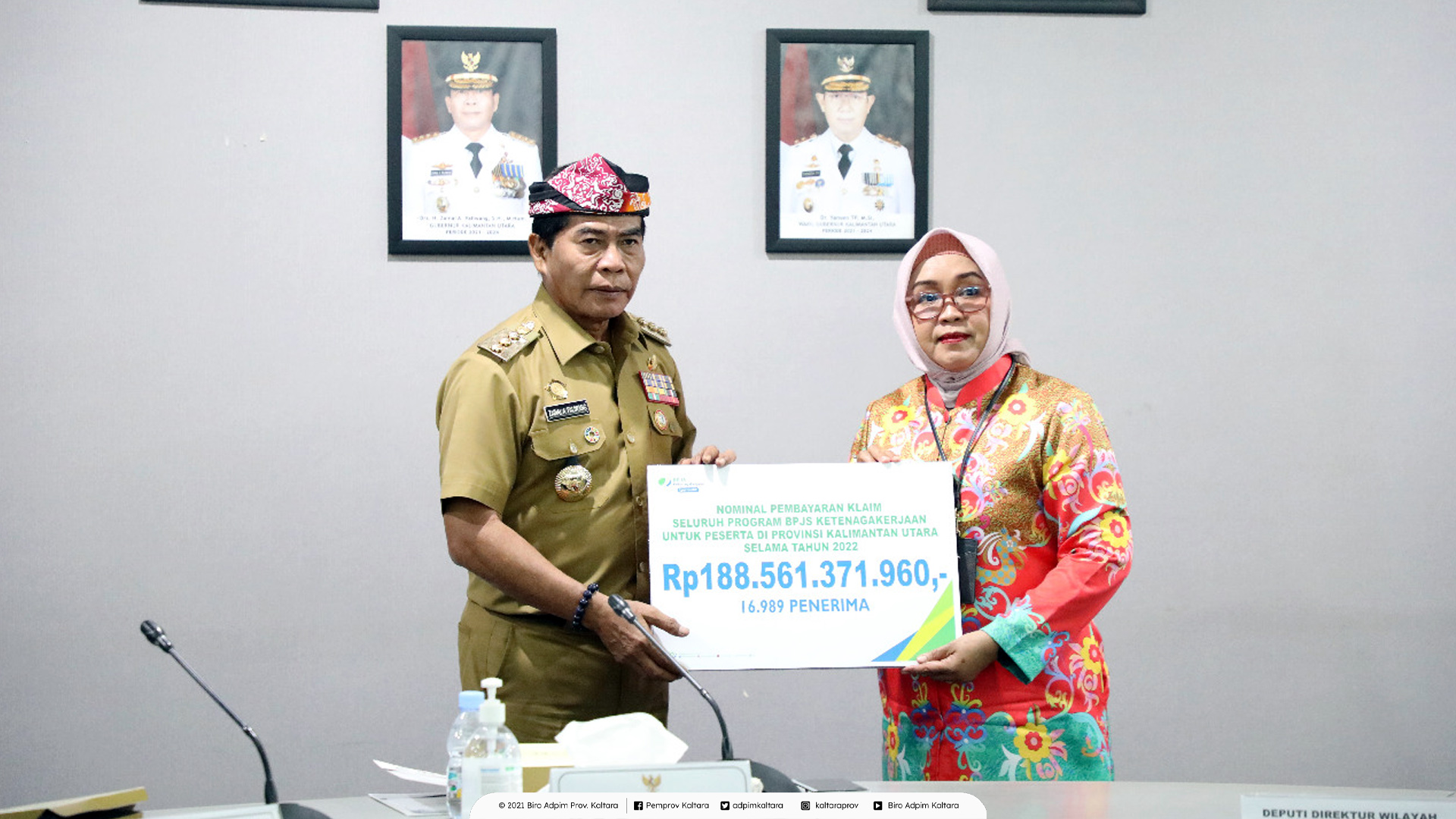 Gubernur-BPJS Ketenagakerjaan Salurkan Klaim Jaminan Sosial Senilai Rp 188,5 M