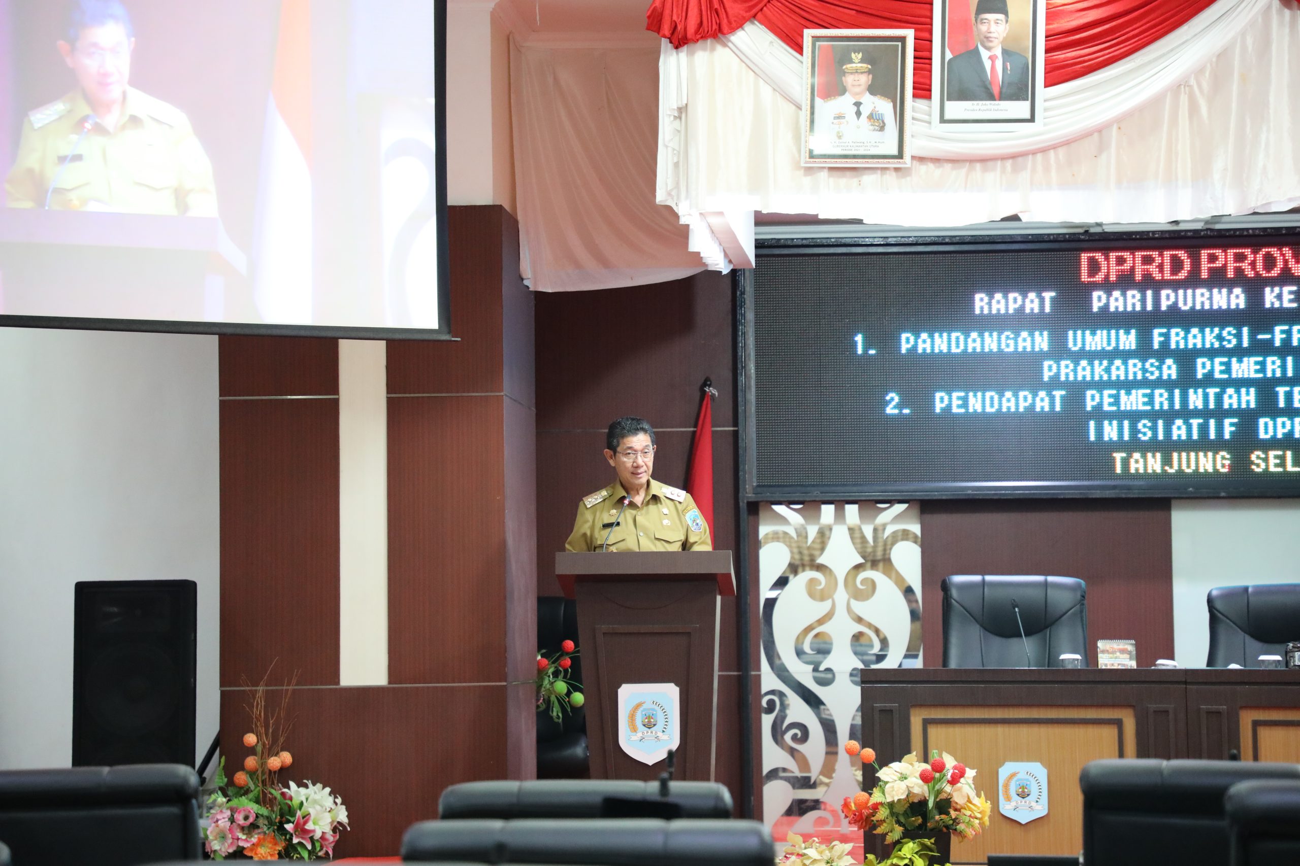 Pemprov Tanggapi Dua Raperda Inisiatif DPRD