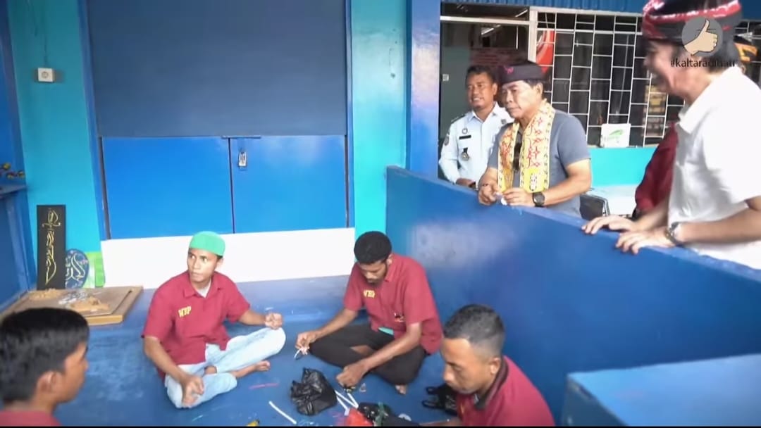 Kunjungan Gubernur ke Lapas IIB Nunukan