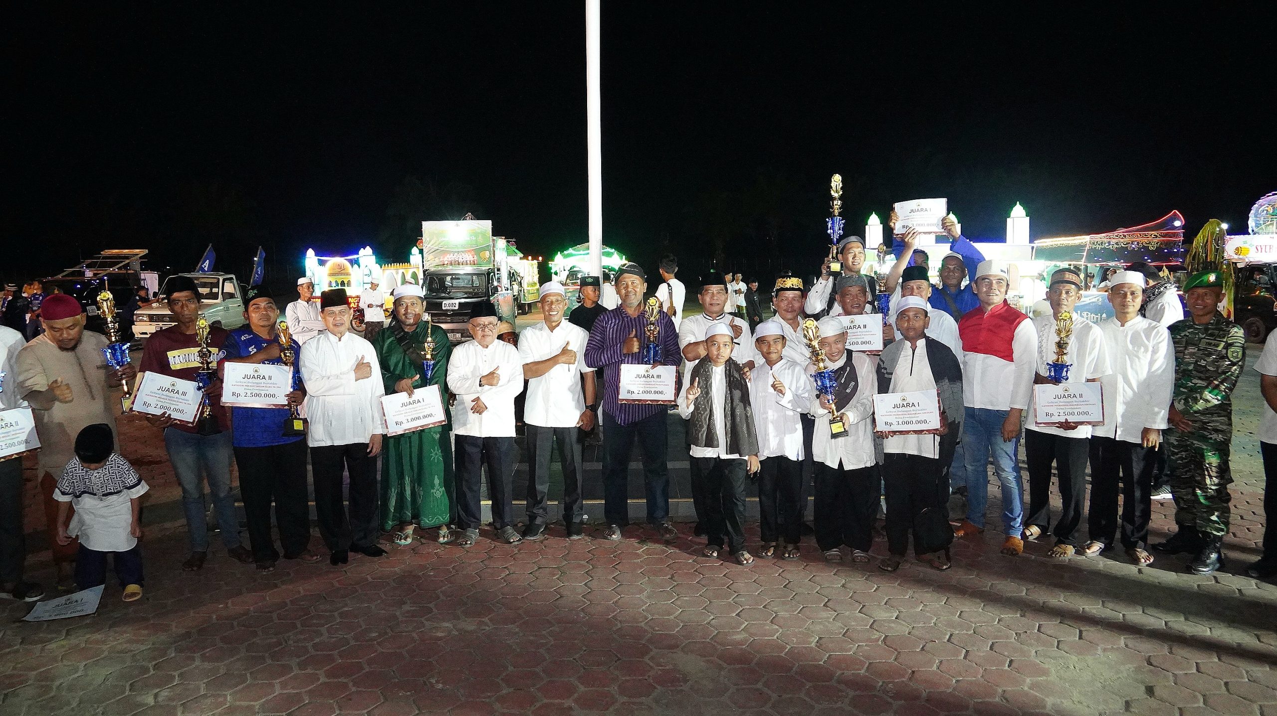 Gubernur Kaltara Lepas Pawai Mobil Hias Sambut Idul Fitri 1444 H