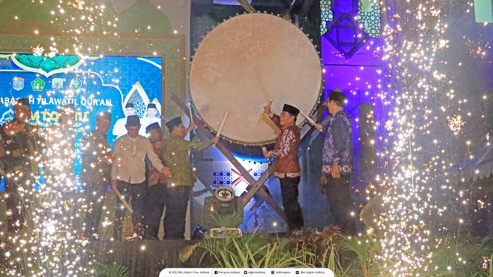 Pembukaan Kegiatan MTQ VIII Tingkat Provinsi Kalimantan Utara Tahun 2023