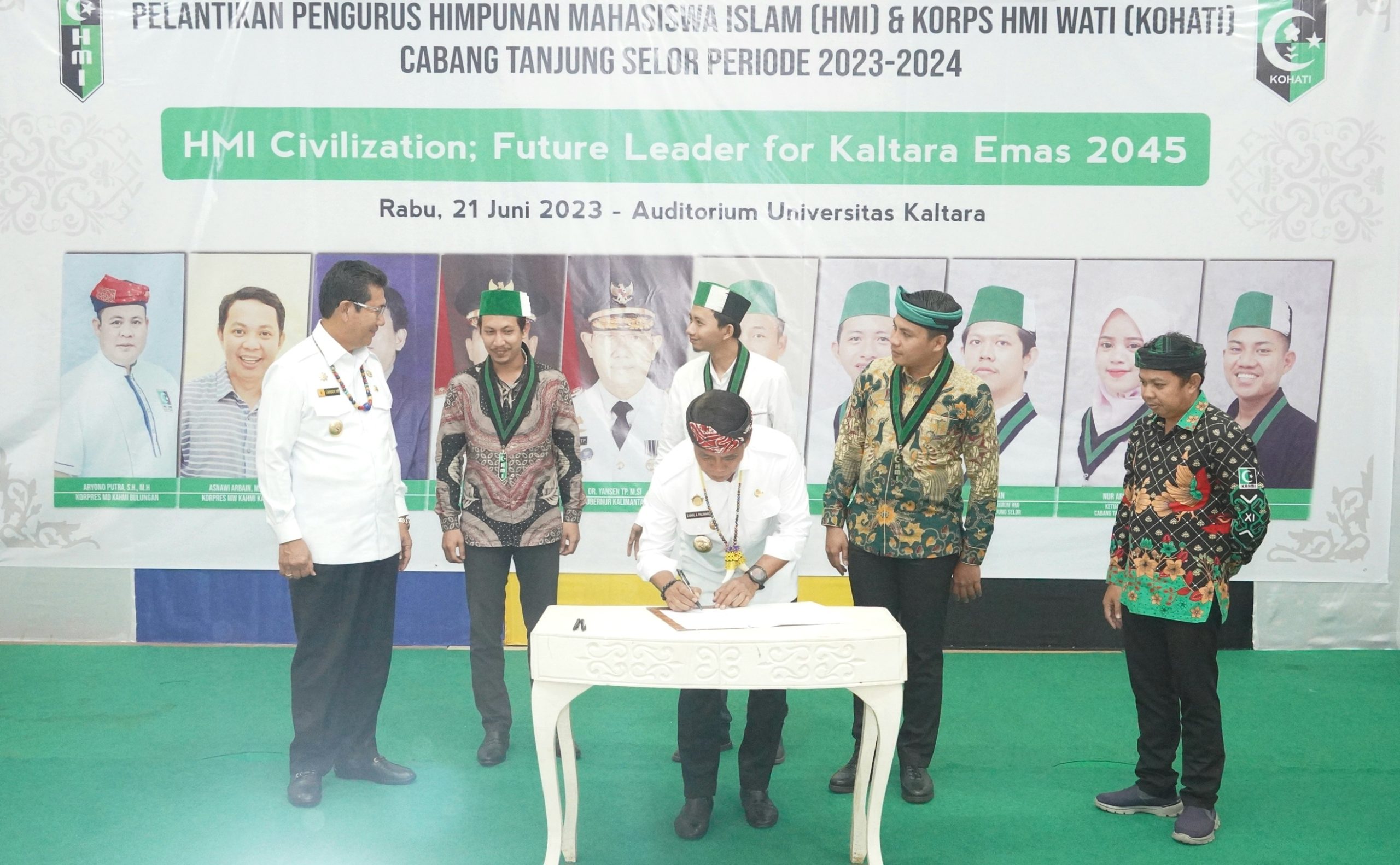 Gubernur Zainal Minta HMI Serap Aspirasi Masyarakat