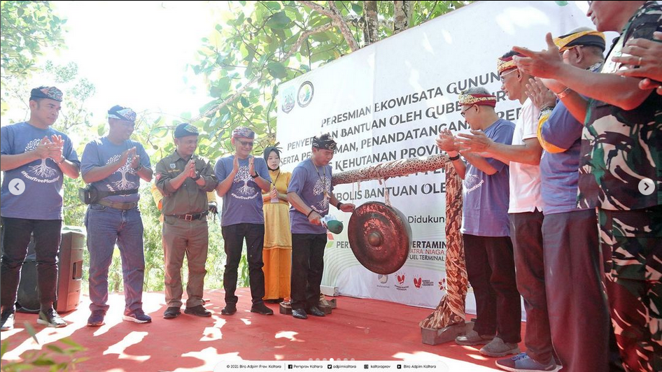 Peresmian Ekowisata Gunung Selatan