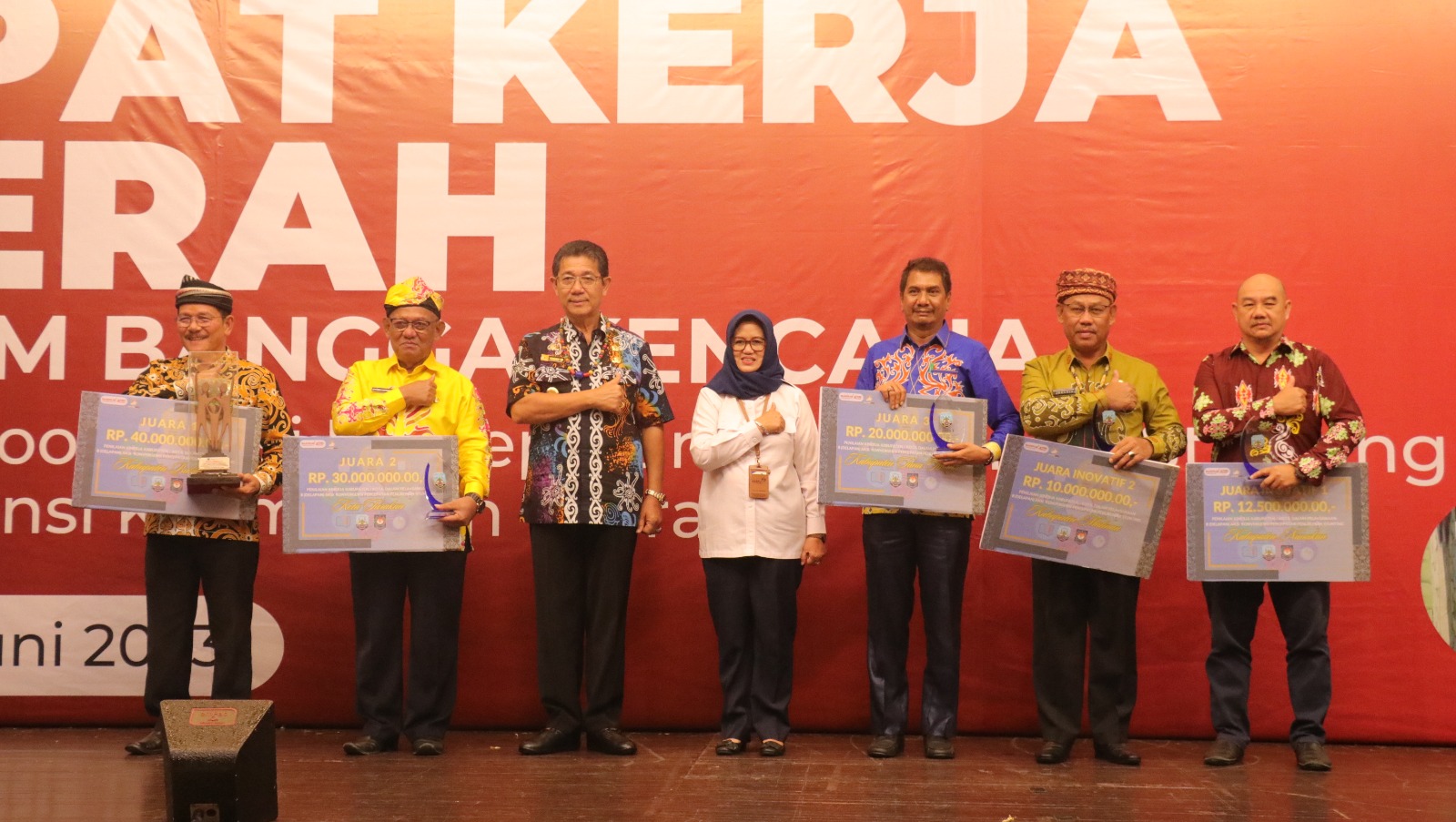 Pemprov Kaltara Beri Penghargaan Kinerja Pemda Turunkan Stunting