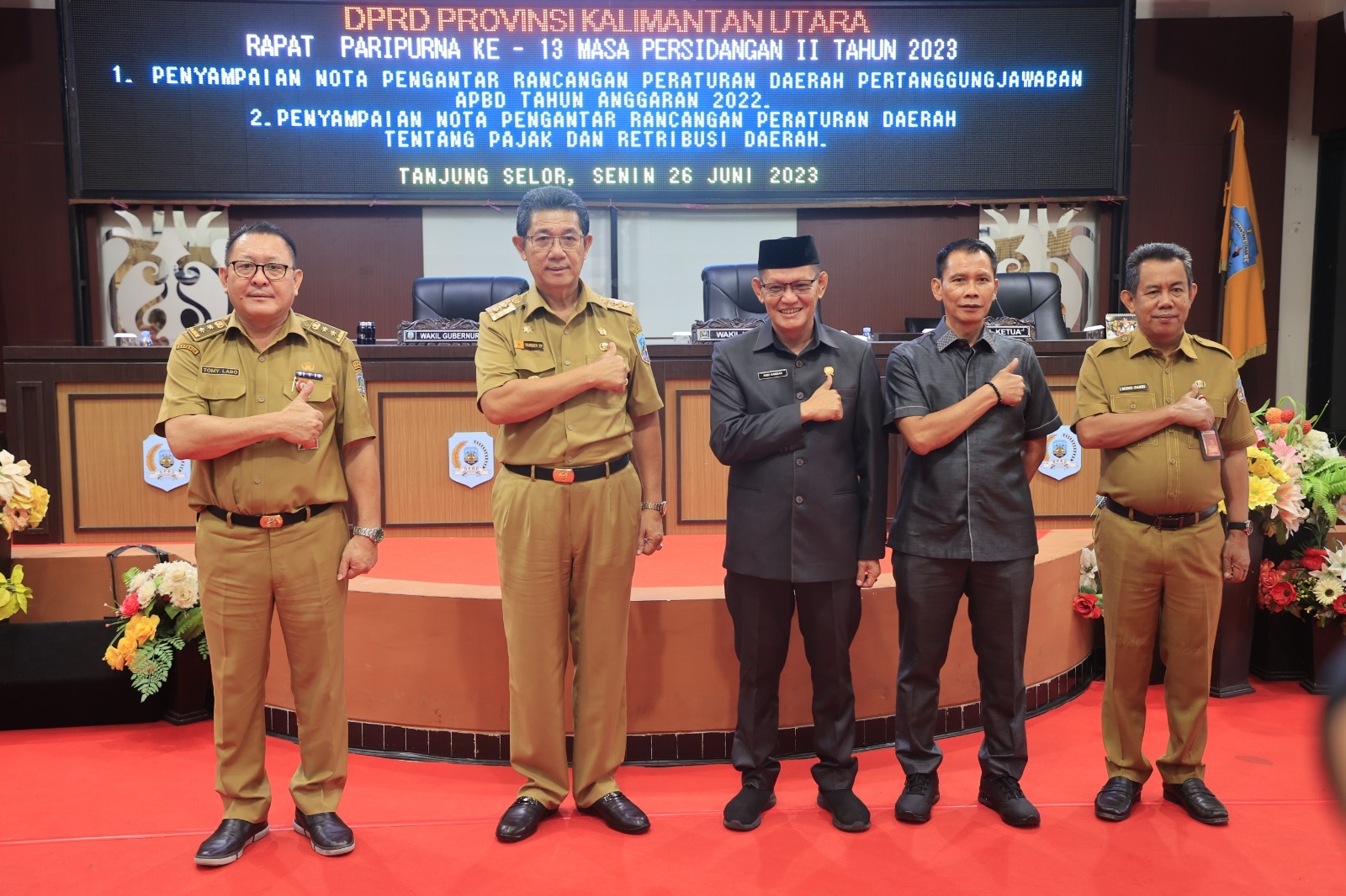 Pemprov-DPRD Bahas Revisi Perda Pajak dan Pertanggungjawaban APBD 2022