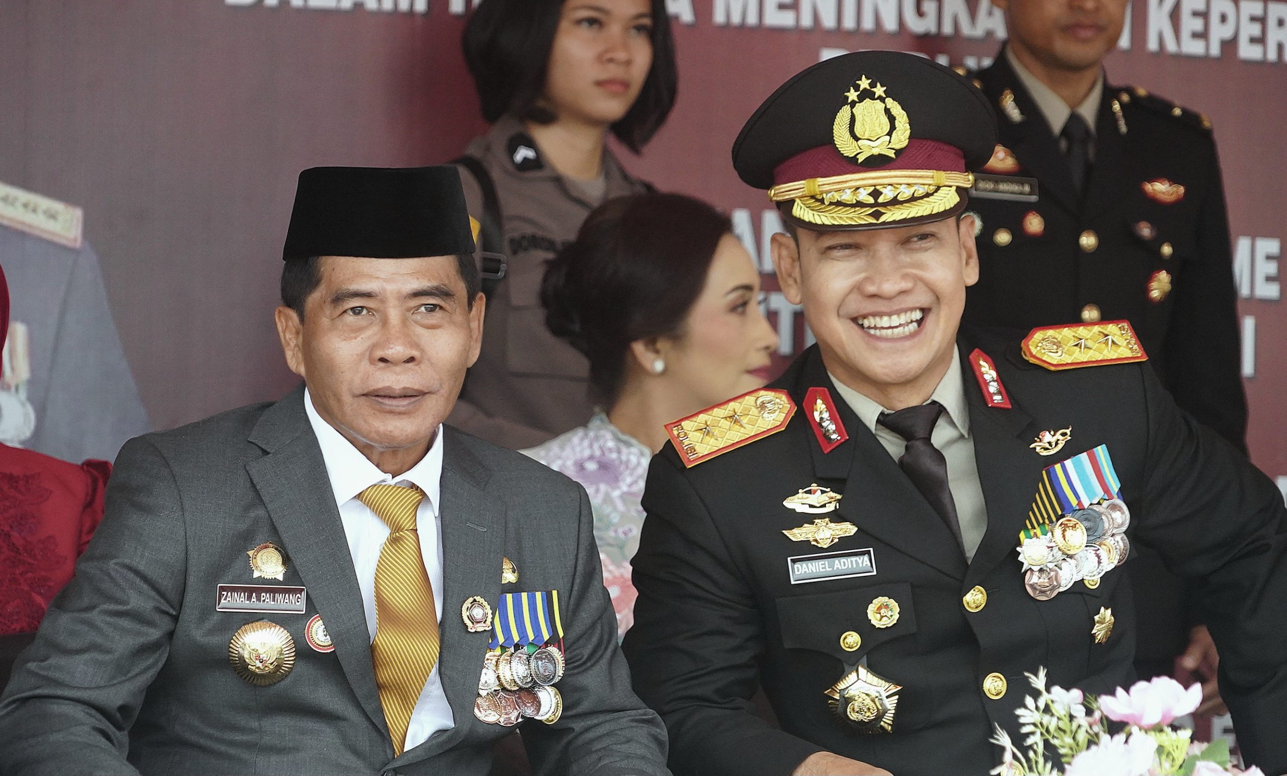 Gubernur Hadiri Upacara HUT Bhayangkara