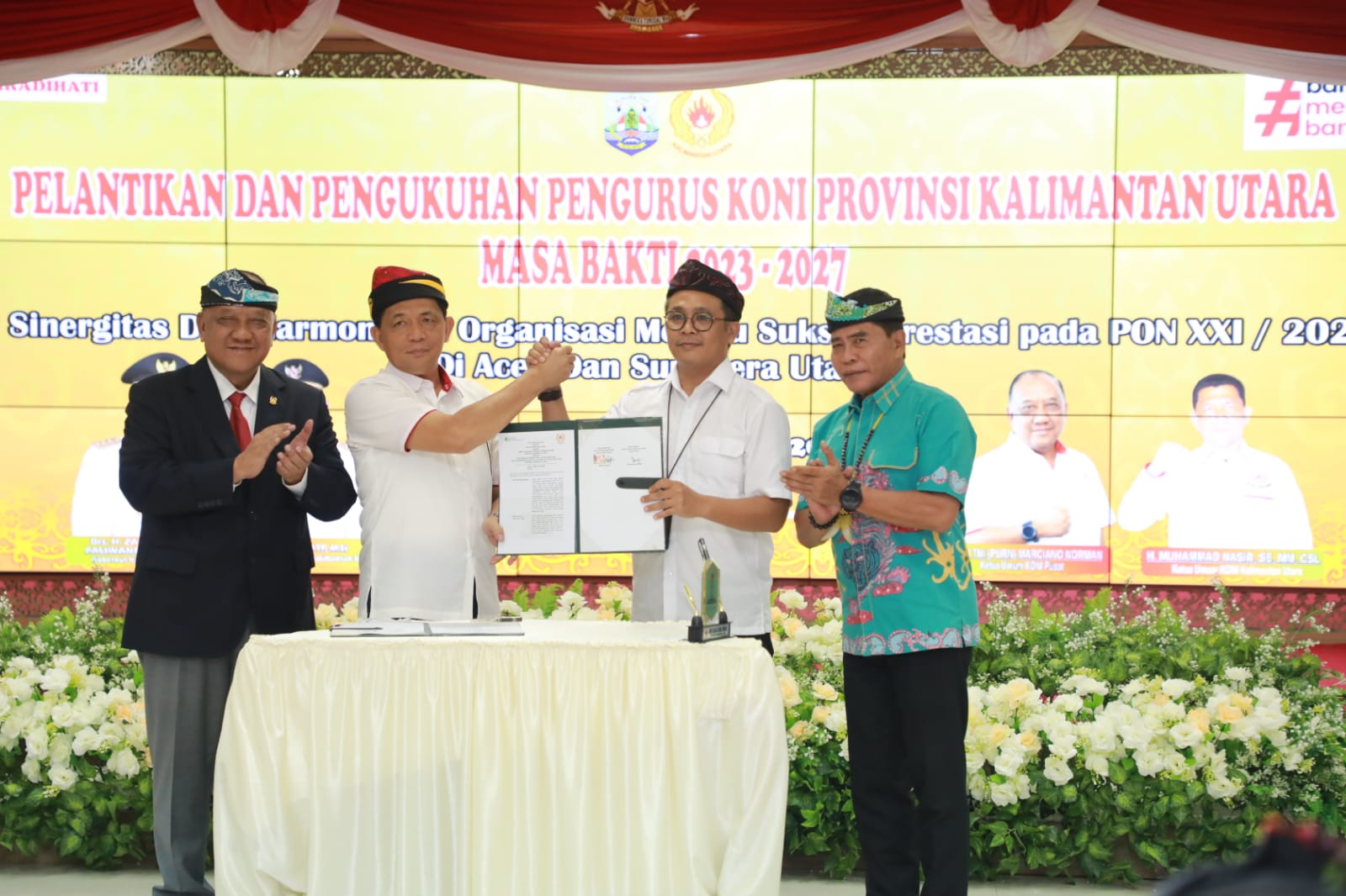 Pelantikan Pengurus KONI Periode 2023-2027