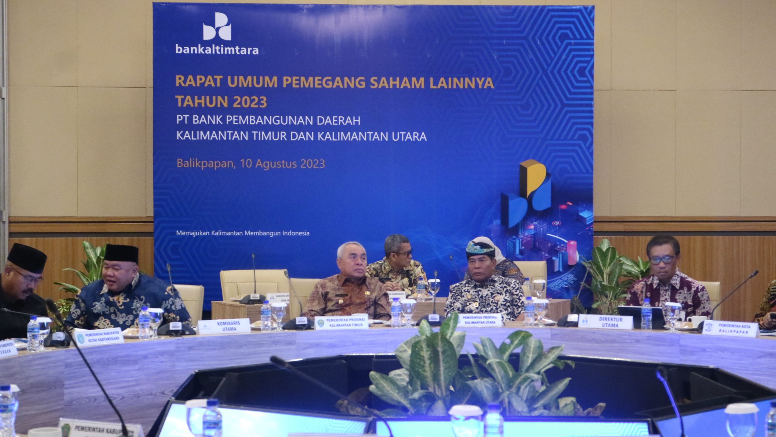 Gubernur Kaltara Beri Masukan RUPS Terkait Jabatan Dewan Komisaris Bankaltimtara