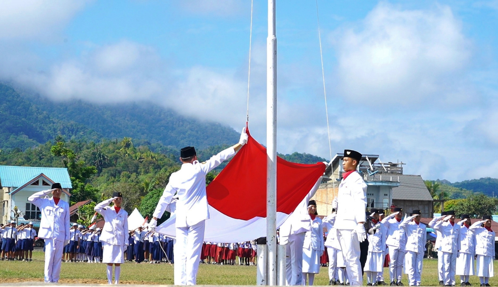 Bersyukur atas Nikmat Kemerdekaan RI di Kalimantan Utara