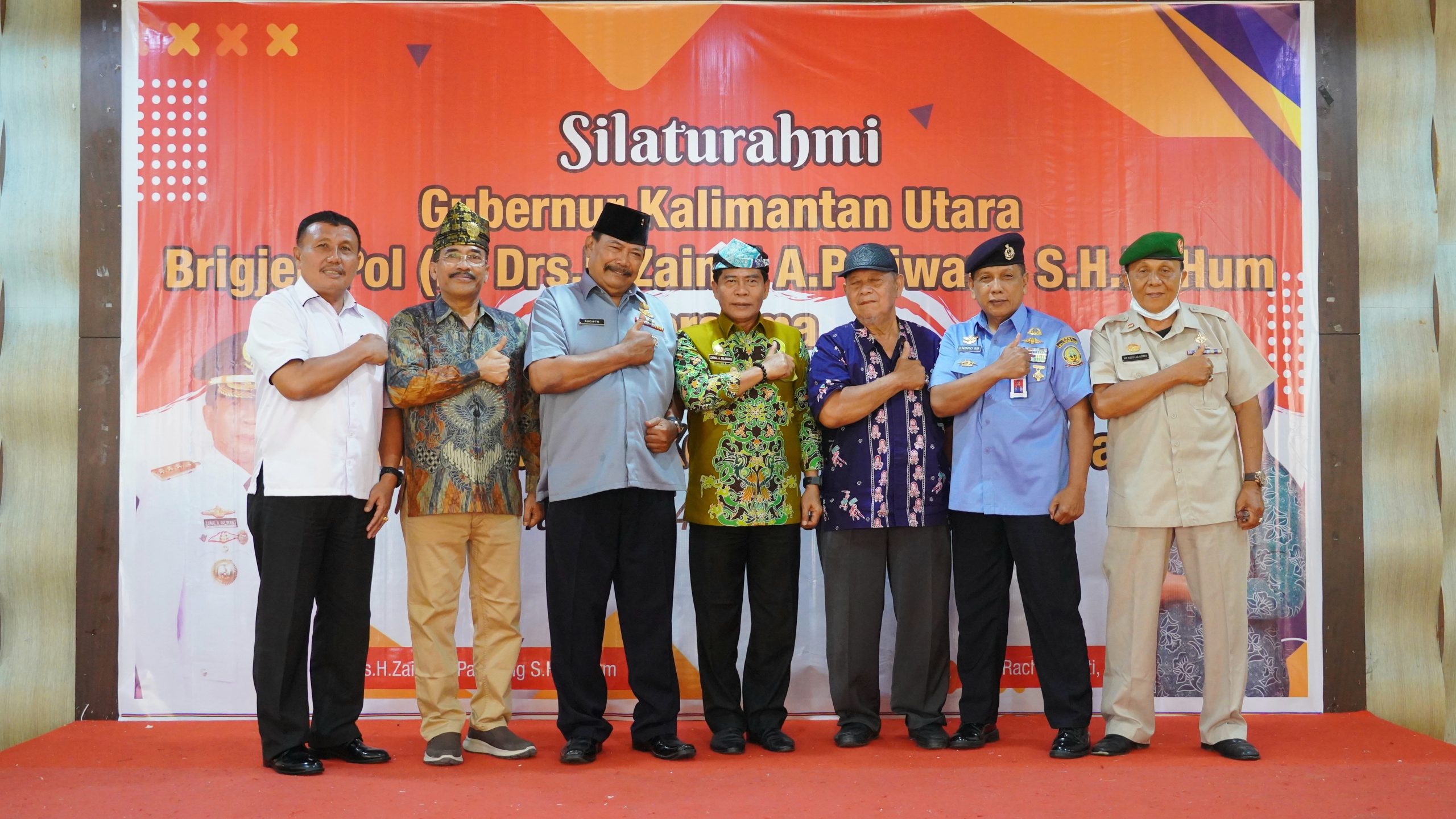 Silaturahmi Hangat Gubernur Kaltara dan Purnawirawan TNI-Polri serta Warakawuri Kota Tarakan