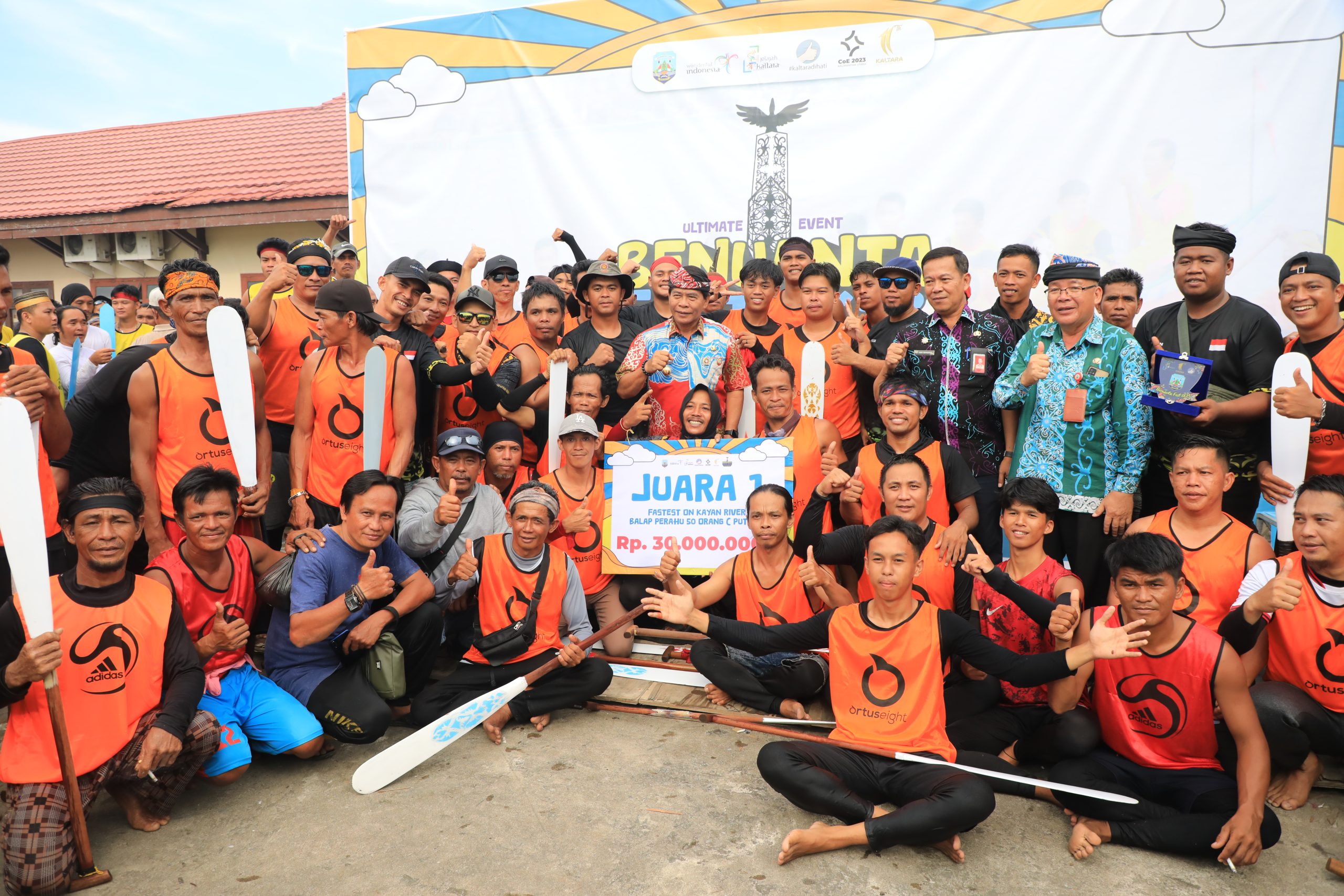 Tutup Perlombaan Dayung, Gubernur Kaltara: Momentum Eksploitasi Potensi Wisata