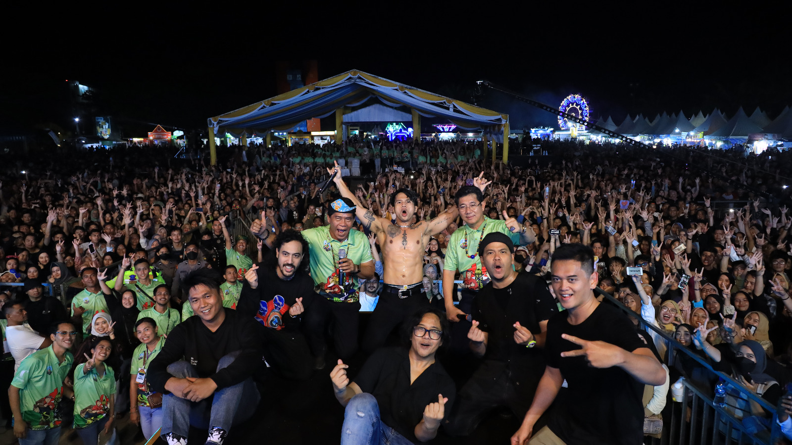 Masyarakat Antusias Hadiri Penutupan Benuanta Fest 2K23