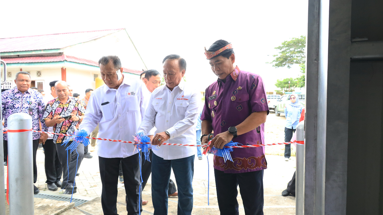 Peresmian Gudang Milik Palang Merah Indonesia (PMI) Provinsi Kalimantan Utara