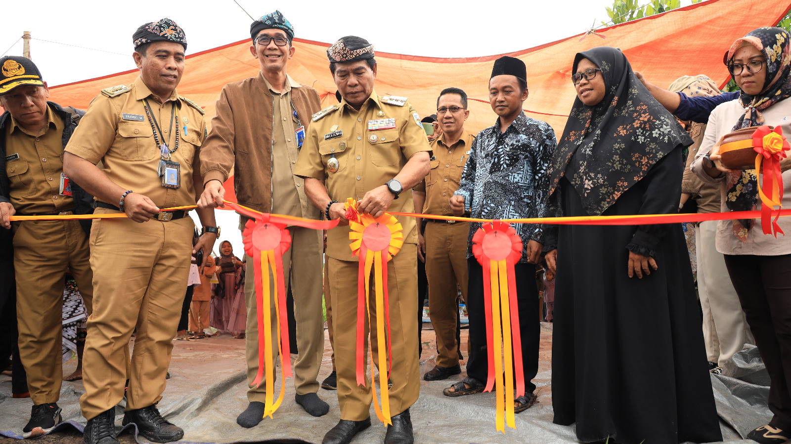 Peresmian Jembatan Akses SP-6 dan SP-3 Tanjung Buka II Desa Salimbatu