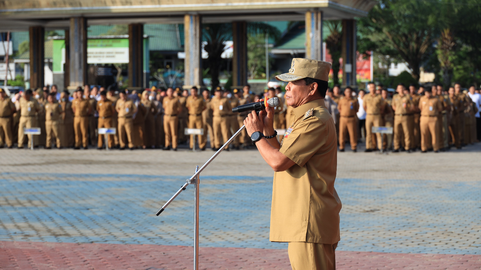 Apel Pagi Babungan di Lapangan Agathis Tanjung Selor Tahun 2024