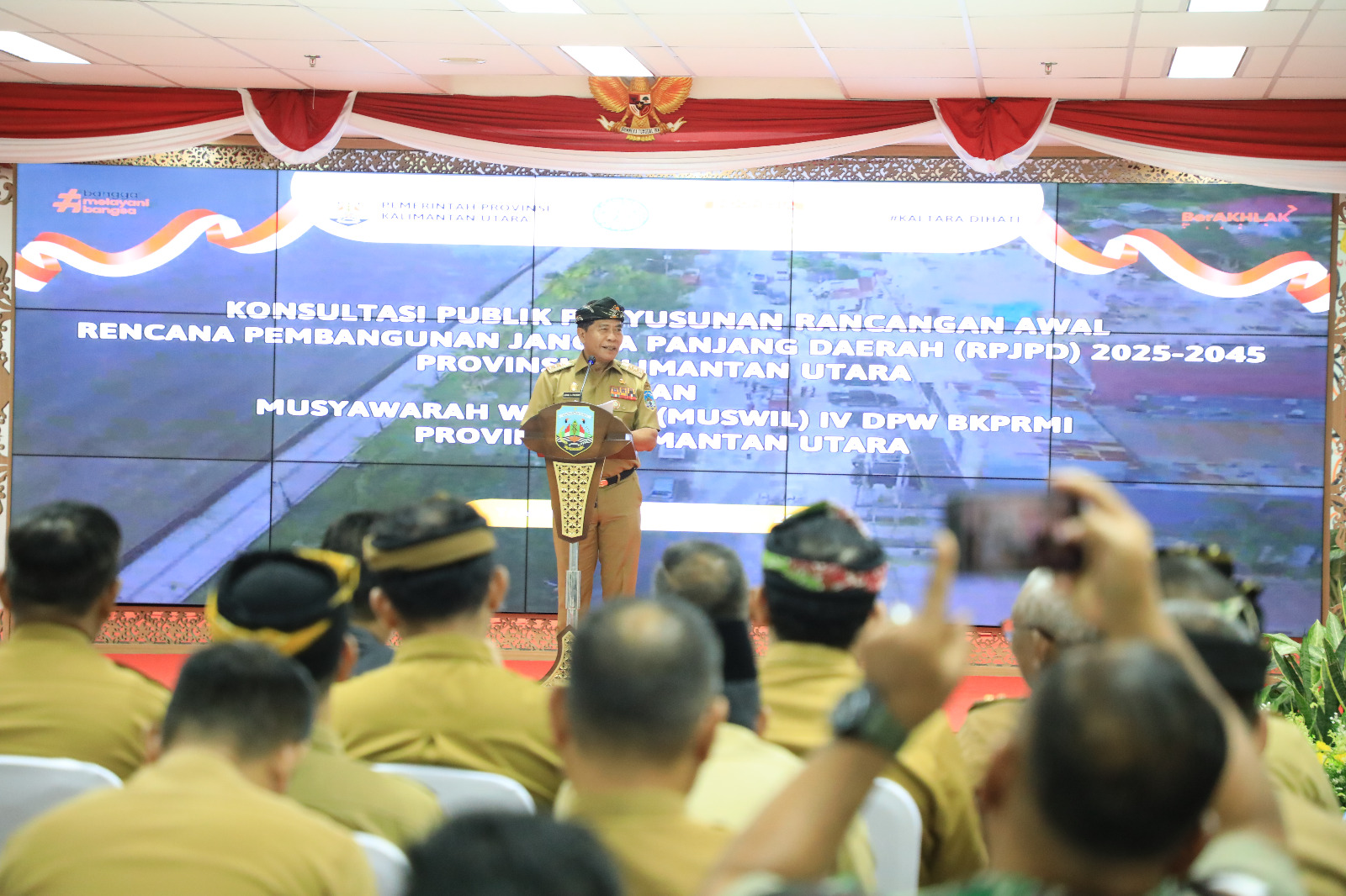 Konsultasi Publik Rancangan Awal Rencana Pembangunan Jangka Panjang Daerah (RPJPD) Provinsi Kalimantan Utara Tahun 2024 – 2045