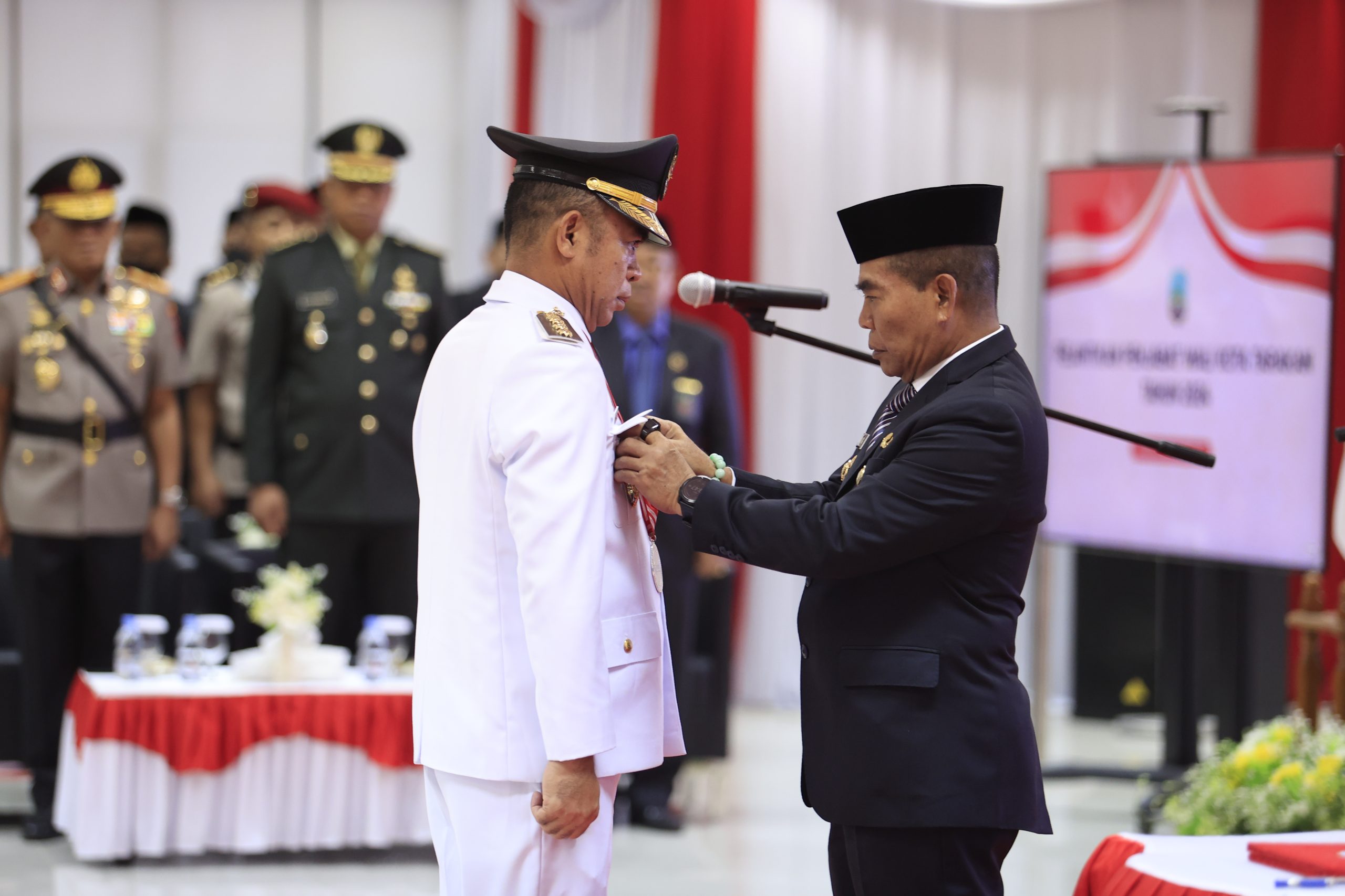 Pelantikan Bustan sebagai Pj Walikota Tarakan