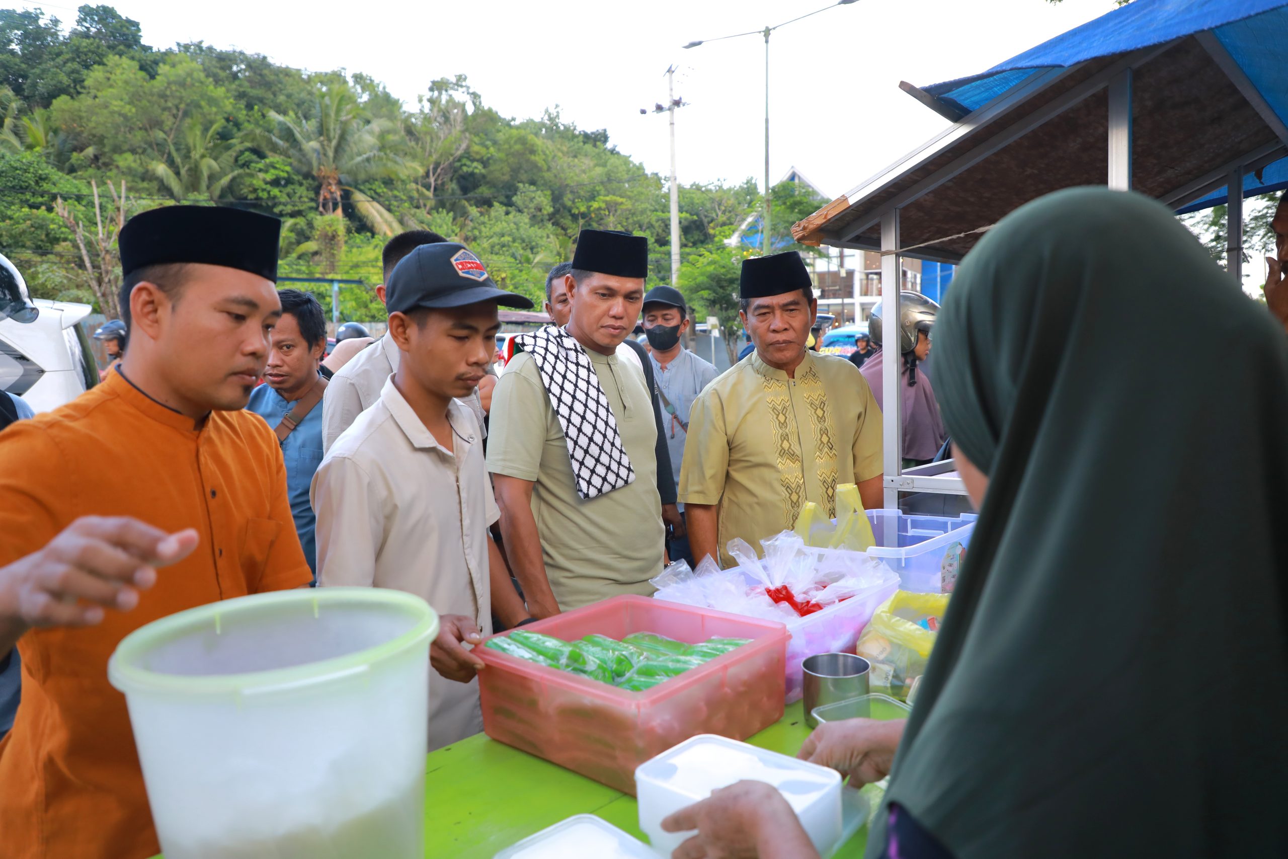 Buka Puasa Bersama Para Tenaga Kerja Bongkar Muat (TKBM), para supir angkot dan Ojek se-Kota Tarakan
