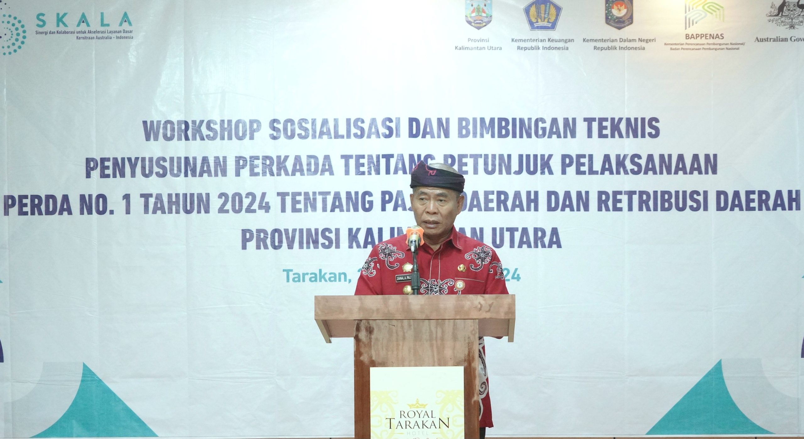 Sosialisasi Peraturan Daerah Kalimantan Utara Nomor 1 Tahun 2024 tentang Pajak Daerah dan Retribusi Daerah