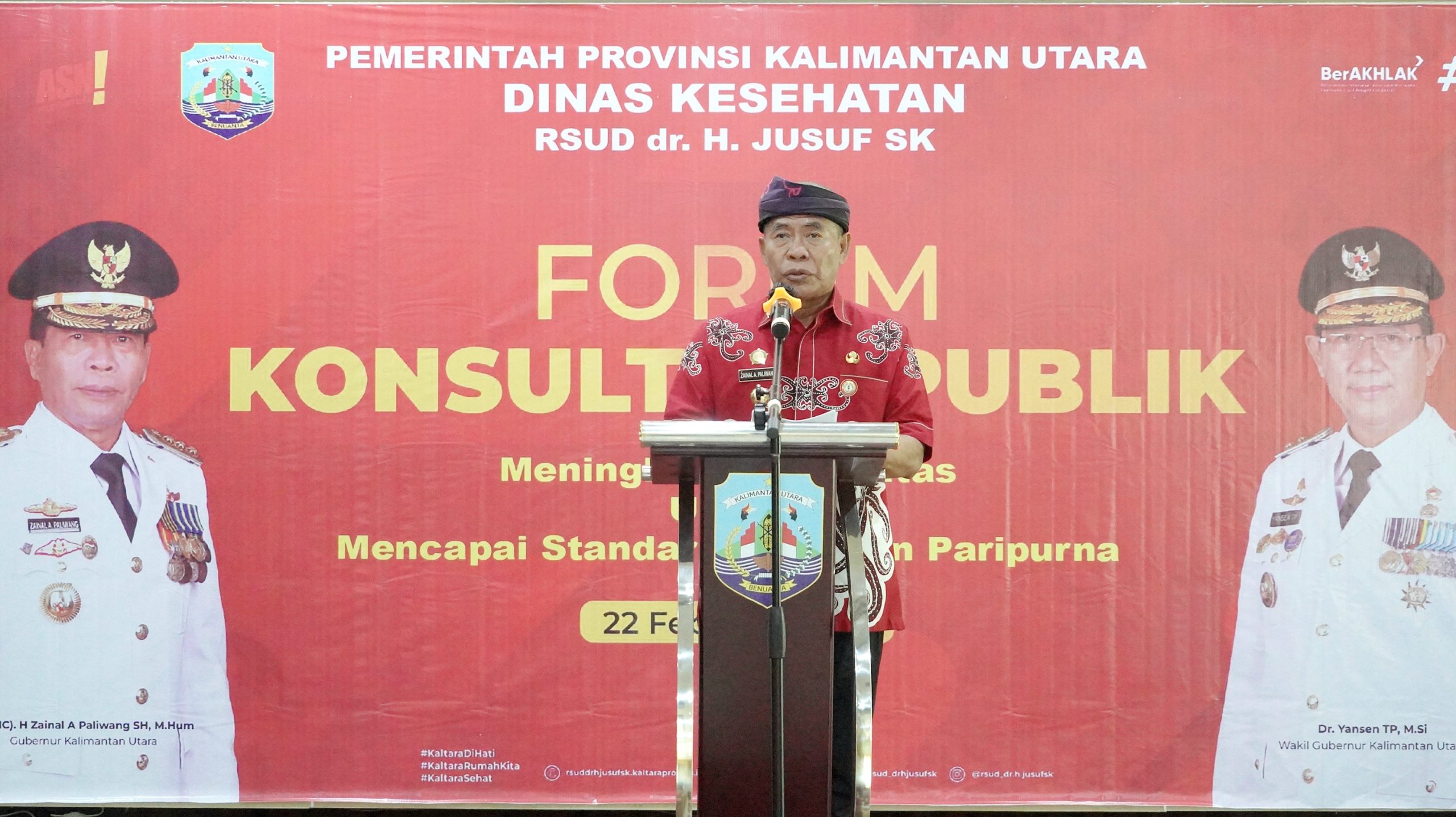Forum Konsultasi Publik Meningkatkan Kualitas Untuk Mencapai Standar Pelayanan Paripurna