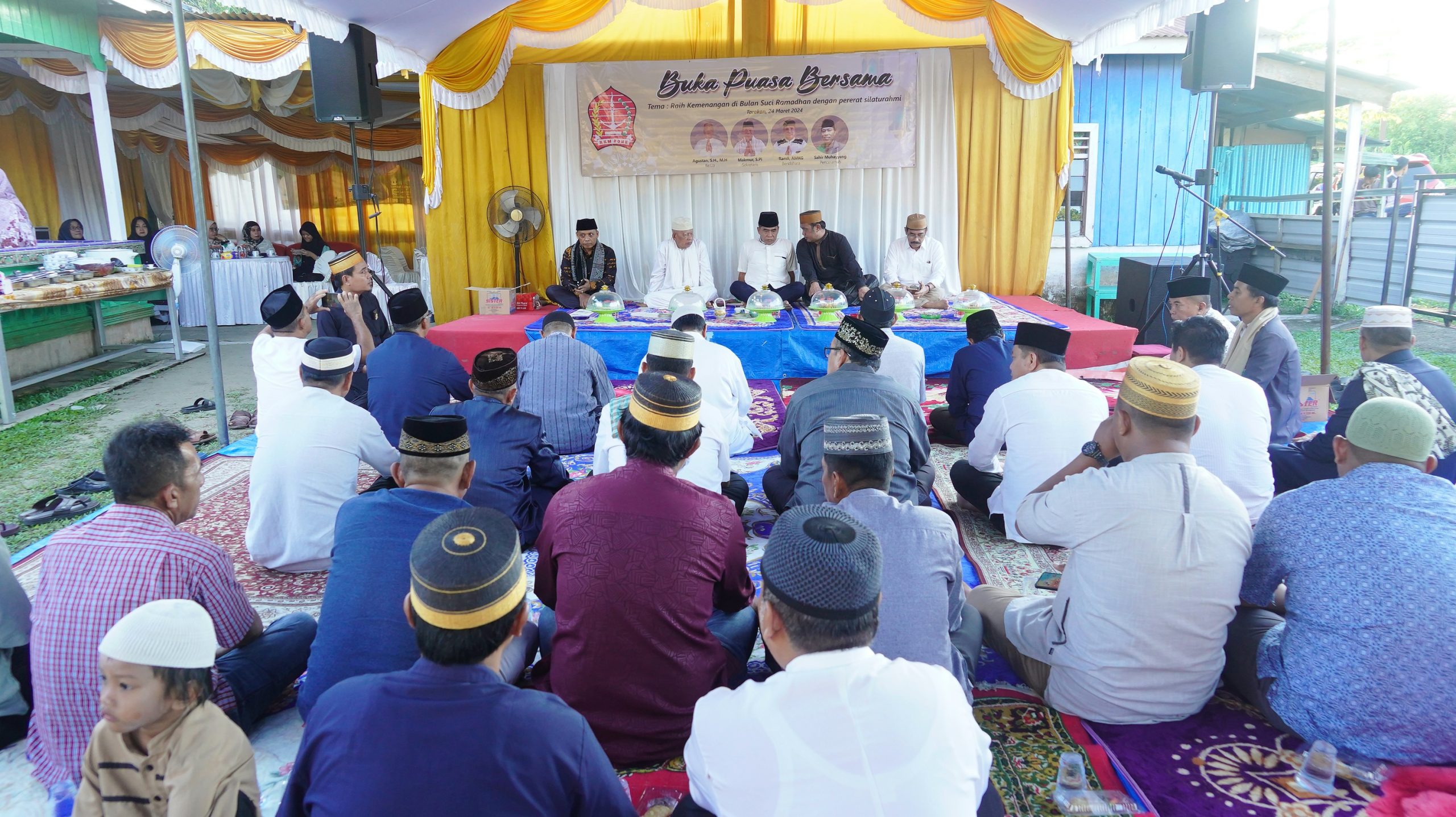 Buka Puasa Bersama Kerukunan Keluarga Masyarakat (KKM) Bone Kota Tarakan