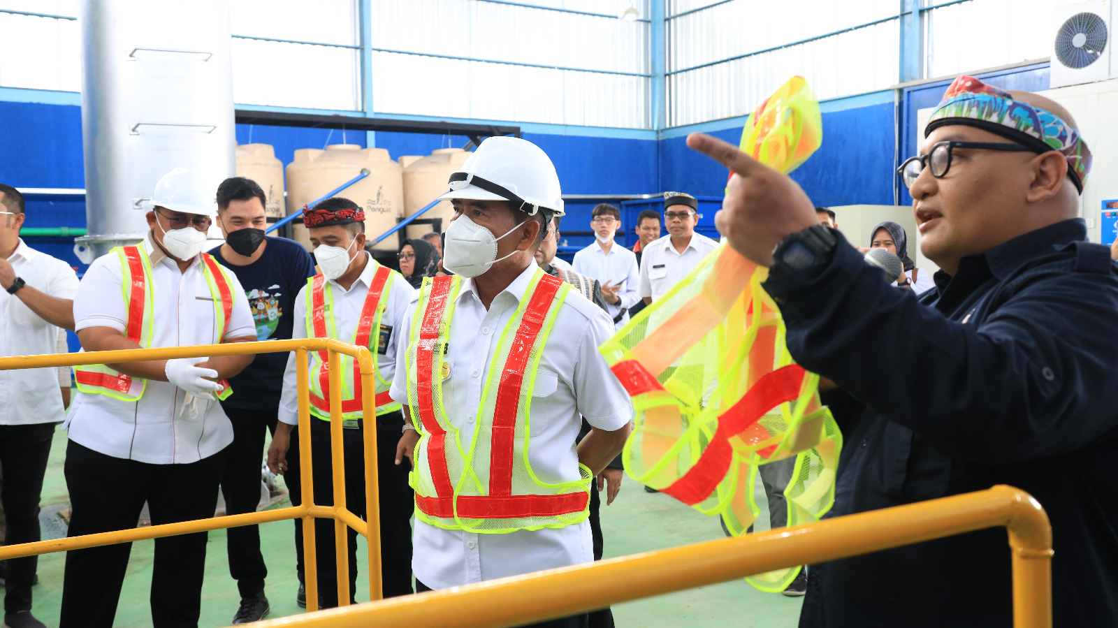Peresmian Fasilitas Pemusnah Limbah B3 Medis (Incinerator)