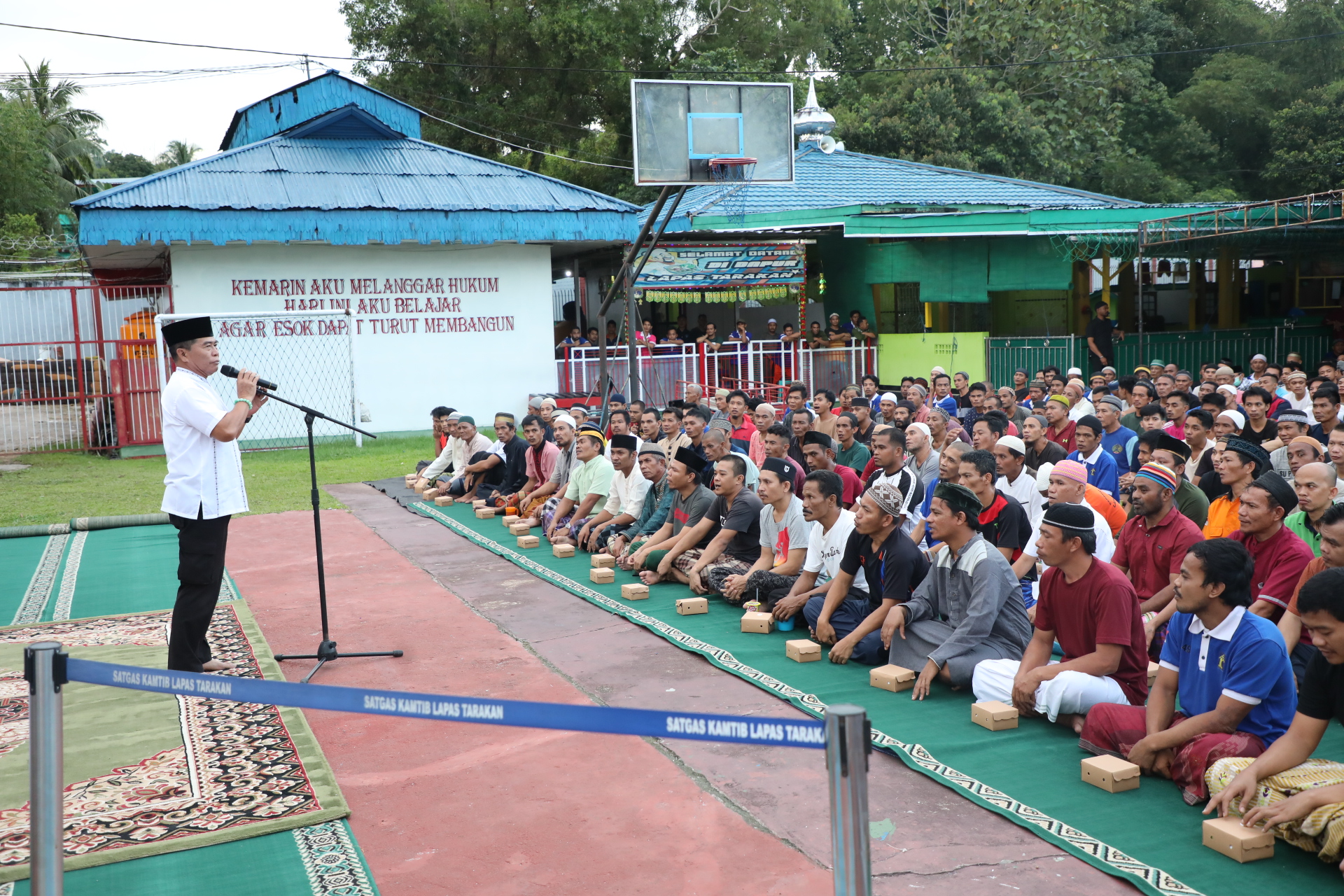 Safari Ramadan Gubernur Kalimantan Utara 1445 H di Lapas Kelas II.A Tarakan
